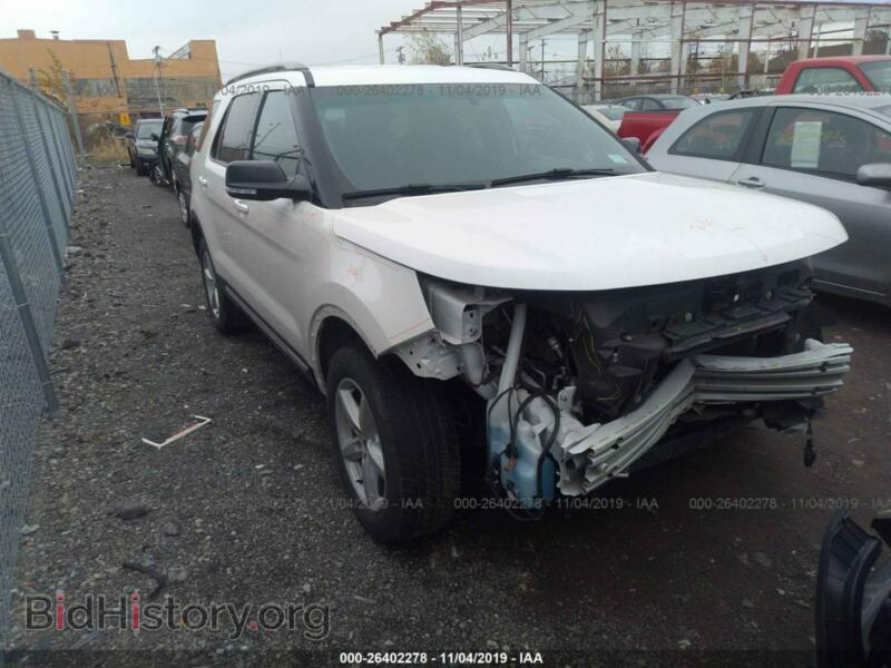 2016 Ford EXPLORER XLT (VIN 1FM5K8D84GGC31950) — photo 1 of 11, IAAI, damage: front end