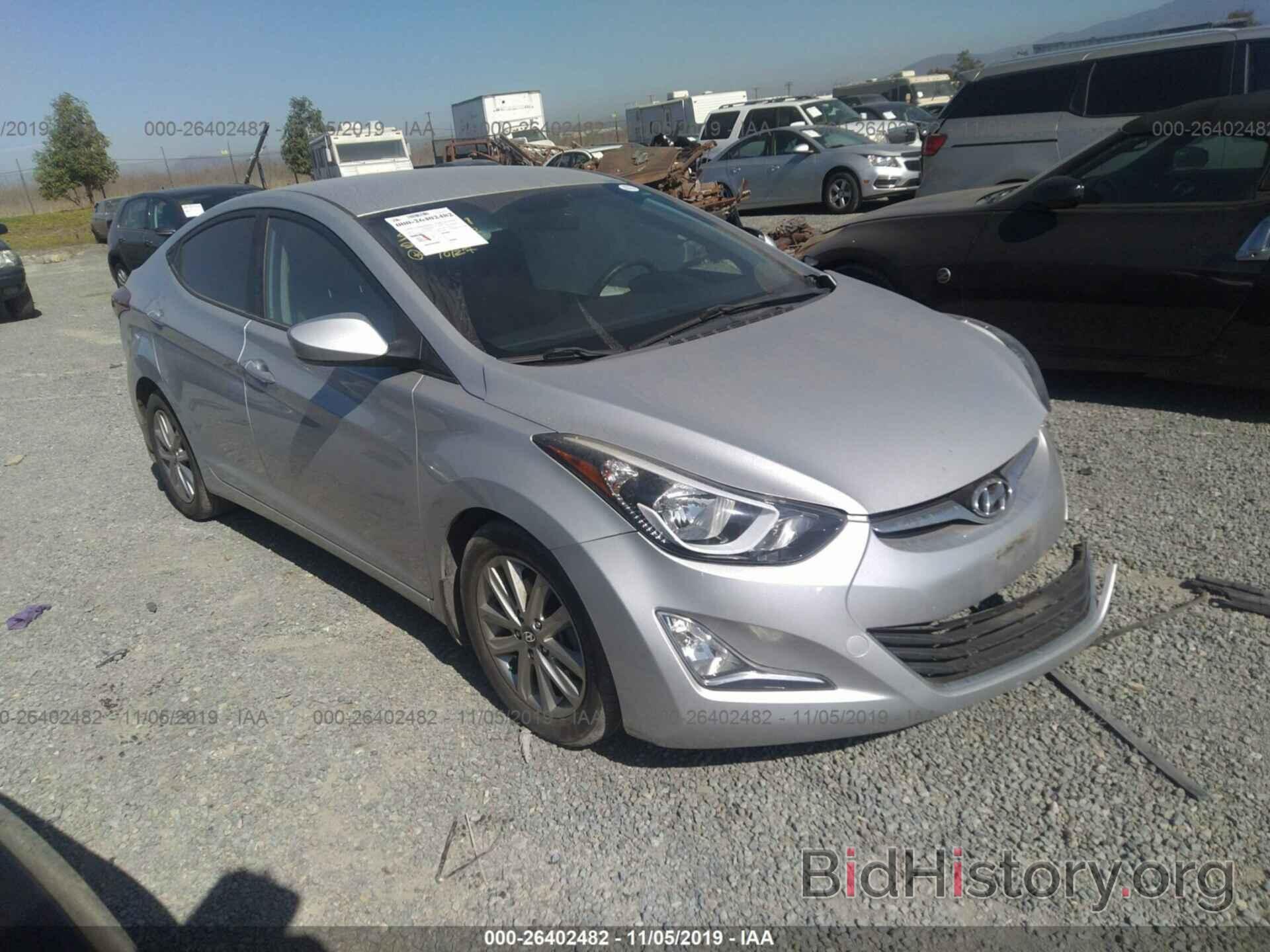 Photo KMHDH4AE4EU172720 - HYUNDAI ELANTRA 2014