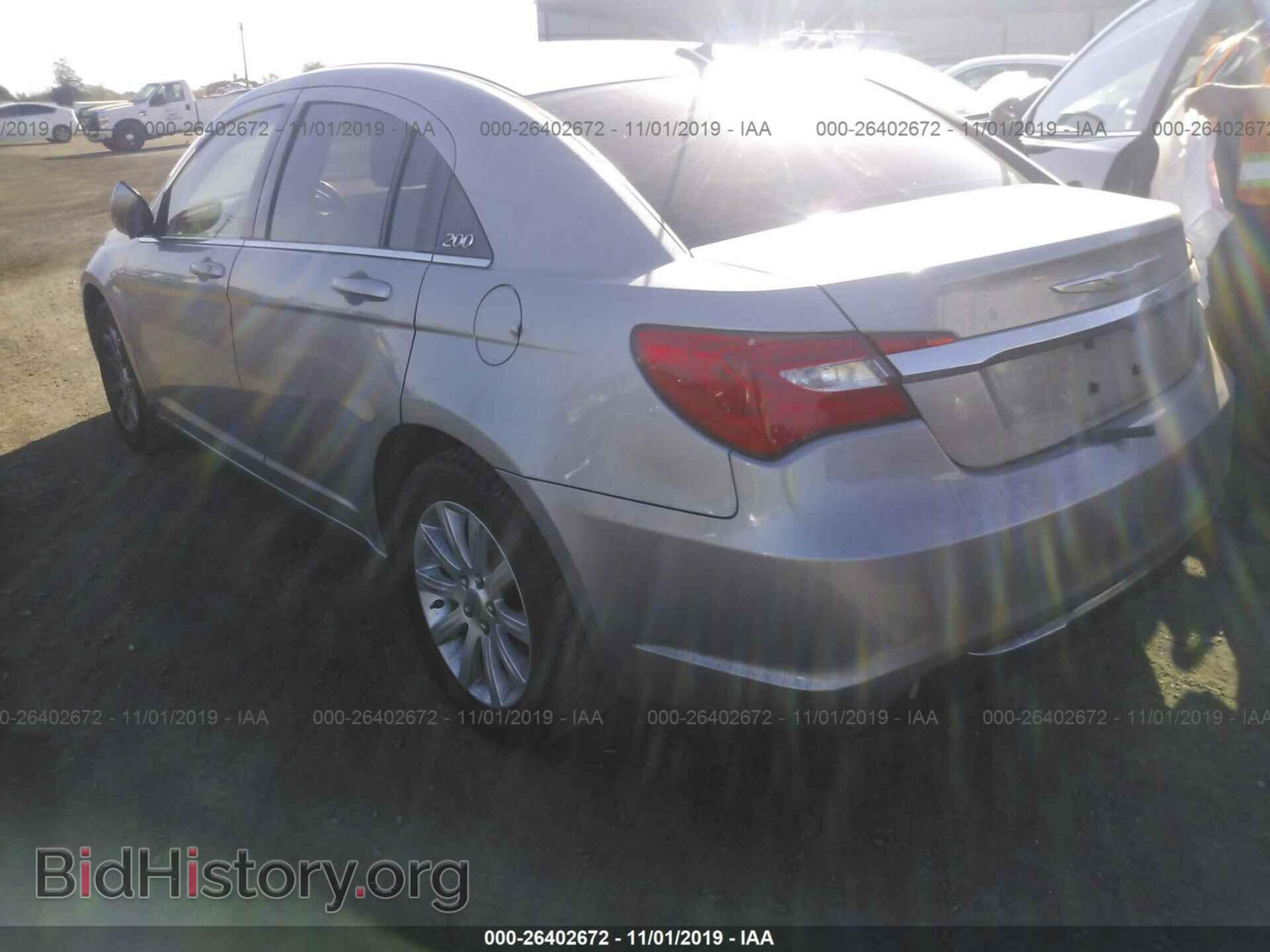 2013 CHRYSLER 200 - VIN: 1C3CCBBB6DN598624 - Фото 3