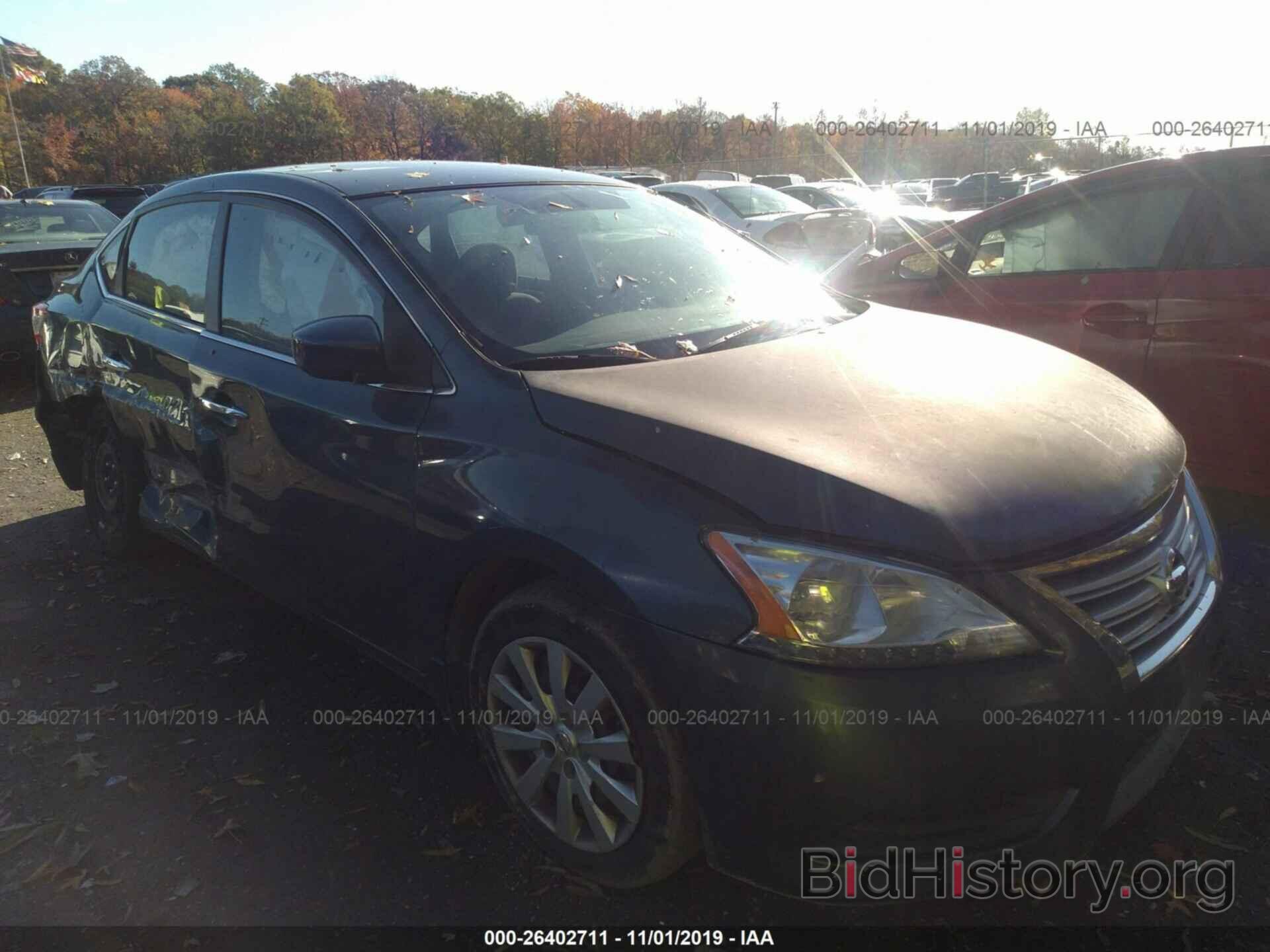 Photo 1N4AB7AP7EN854194 - NISSAN SENTRA 2014