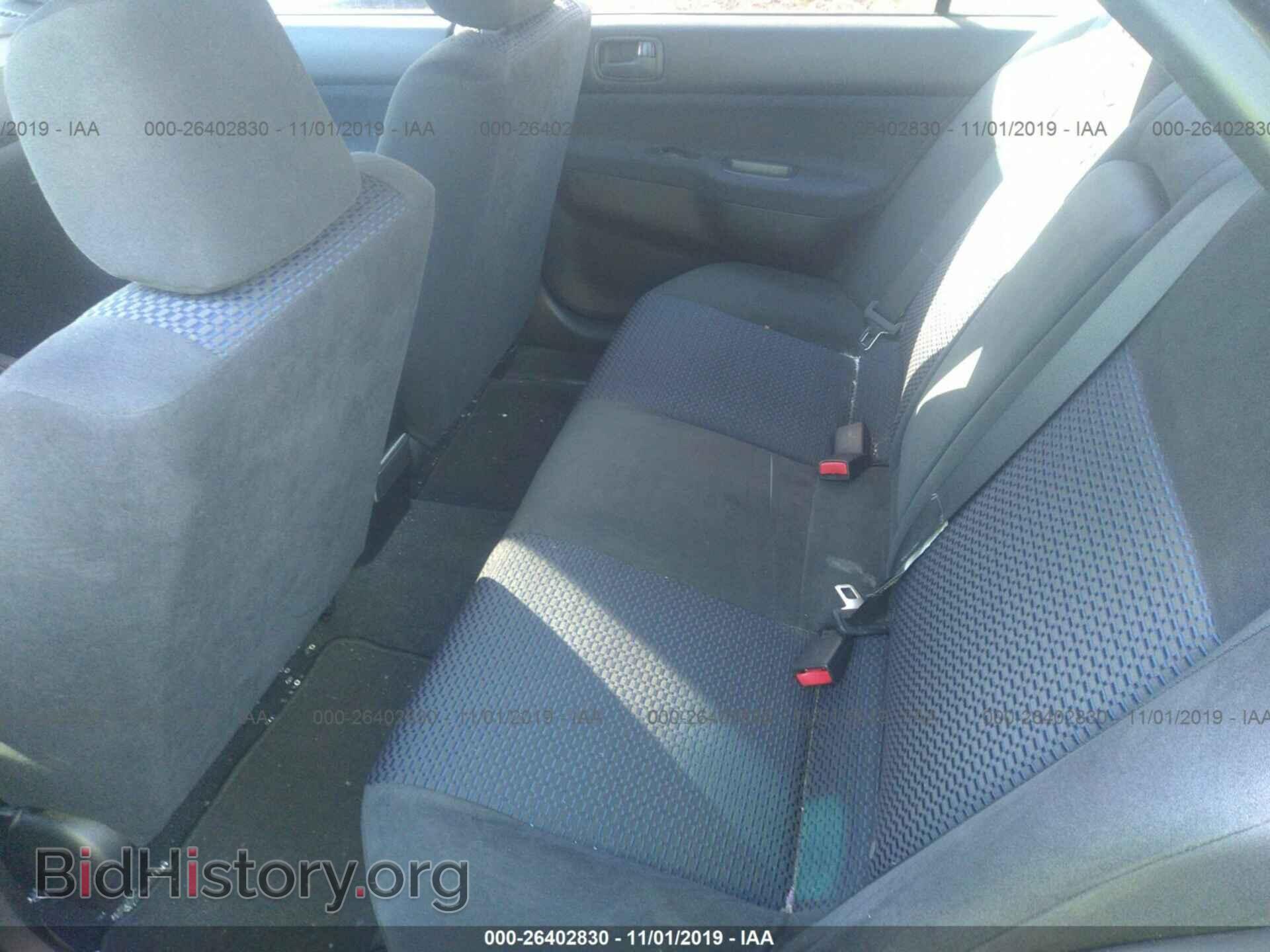 2003 MITSUBISHI LANCER - VIN: JA3AJ86E93U061085 - Фото 8