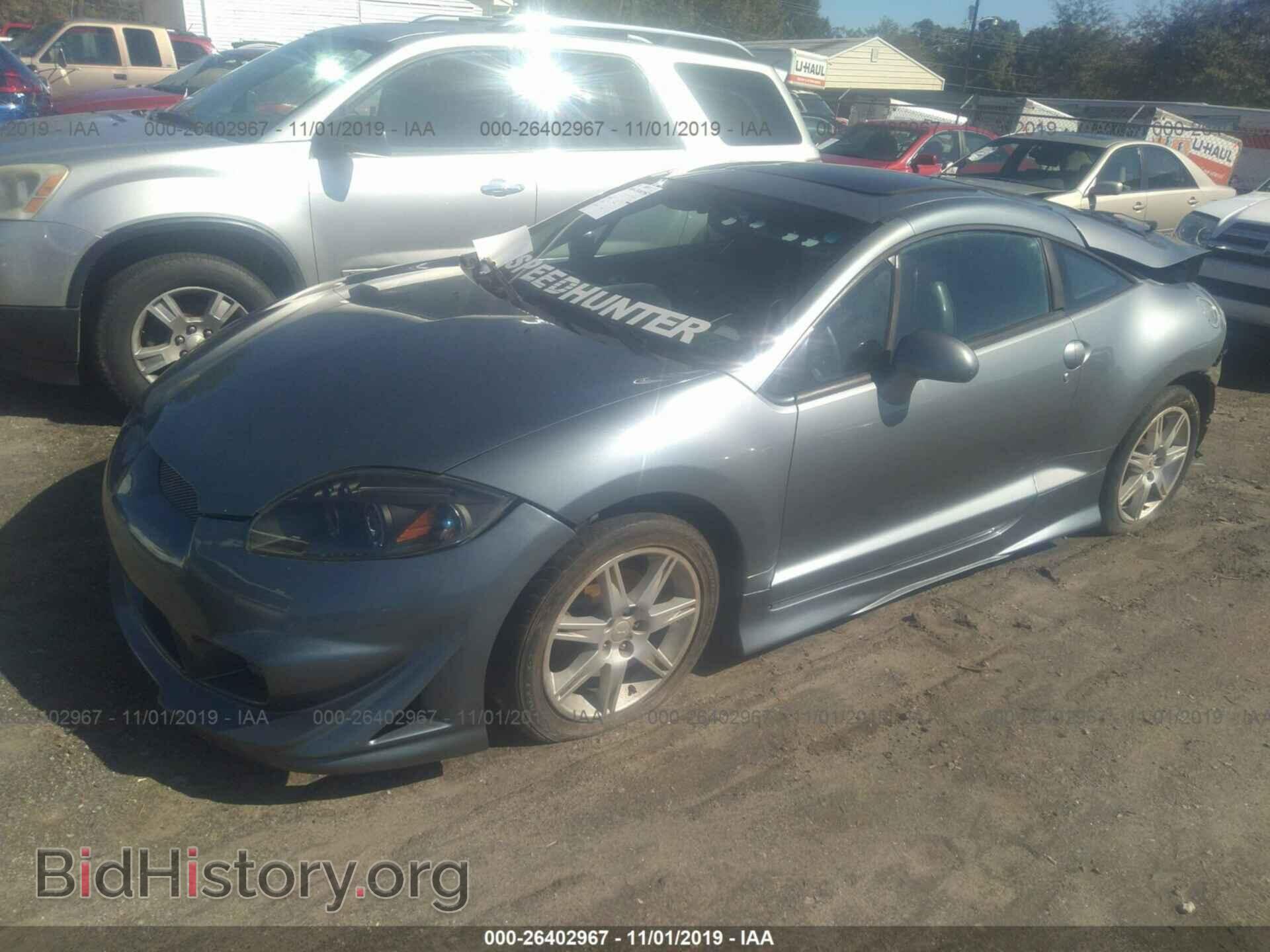 2007 MITSUBISHI ECLIPSE - VIN: 4A3AK34T37E009936 - Photo 2