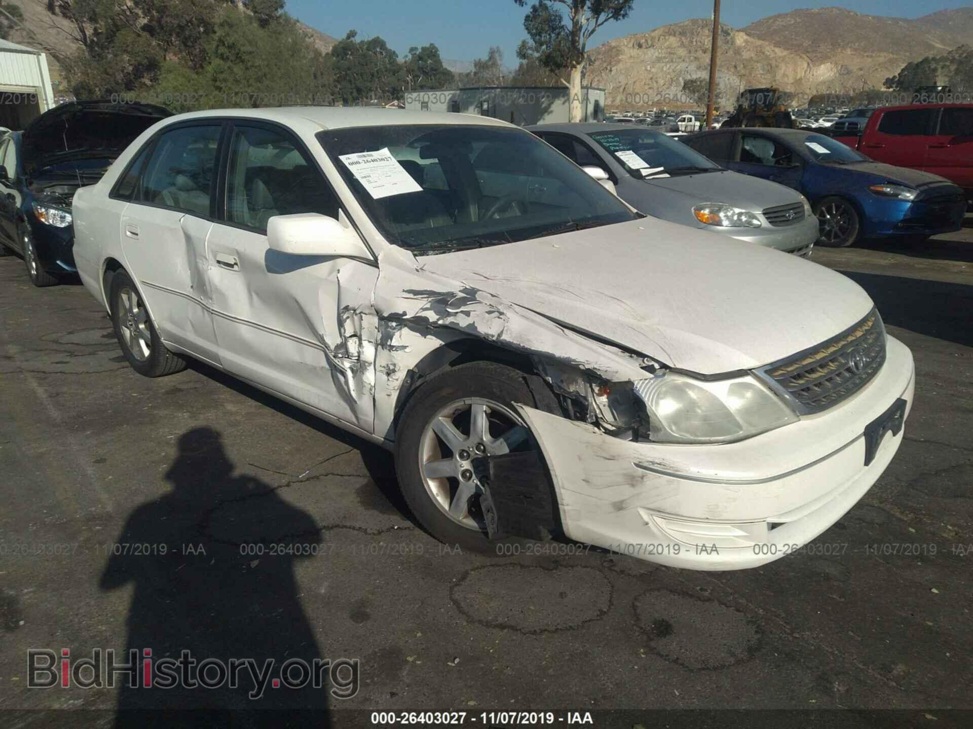 Photo 4T1BF28B13U330554 - TOYOTA AVALON 2003
