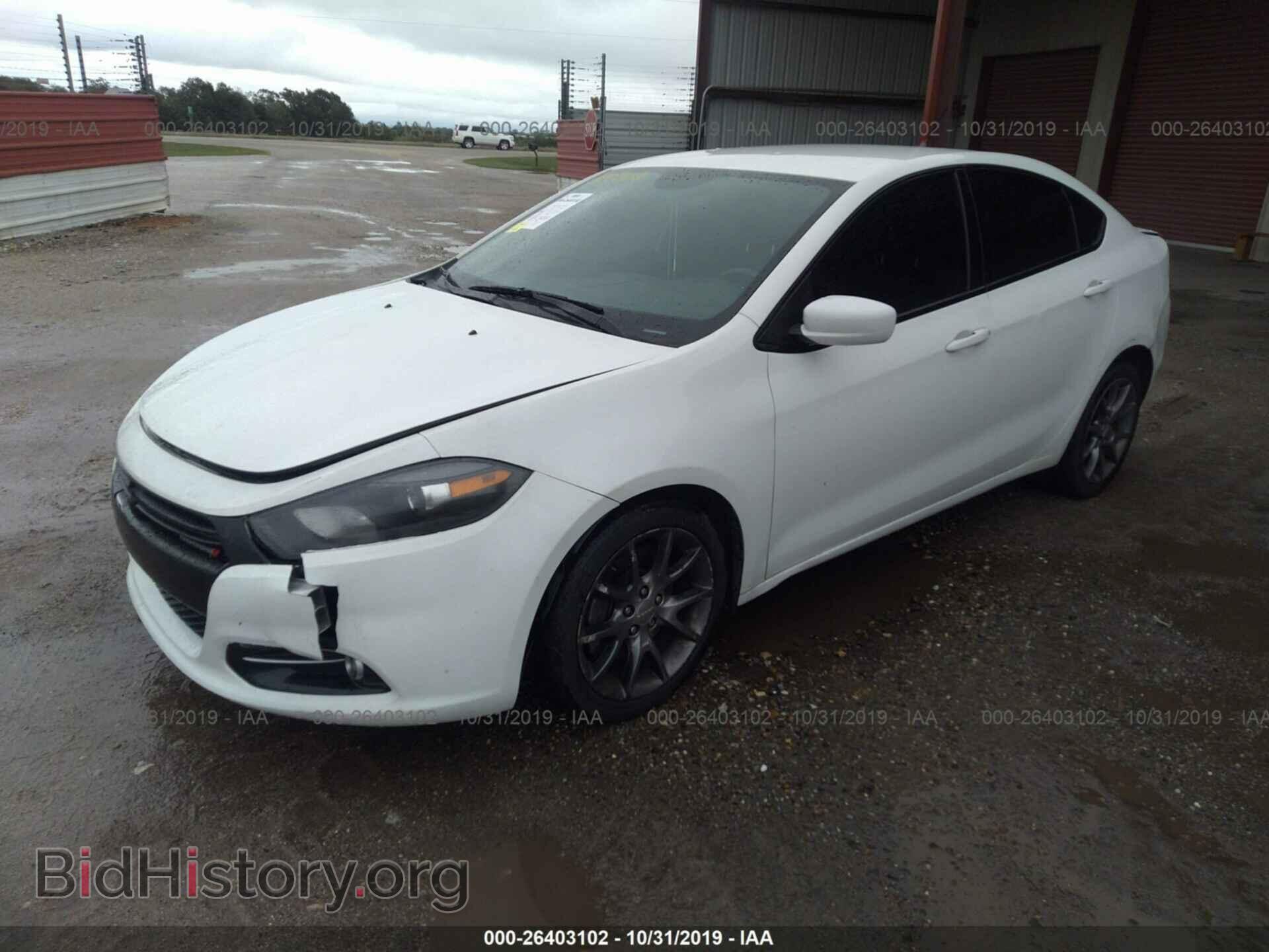 2013 DODGE DART - VIN: 1C3CDFBA4DD336084 - Фото 2
