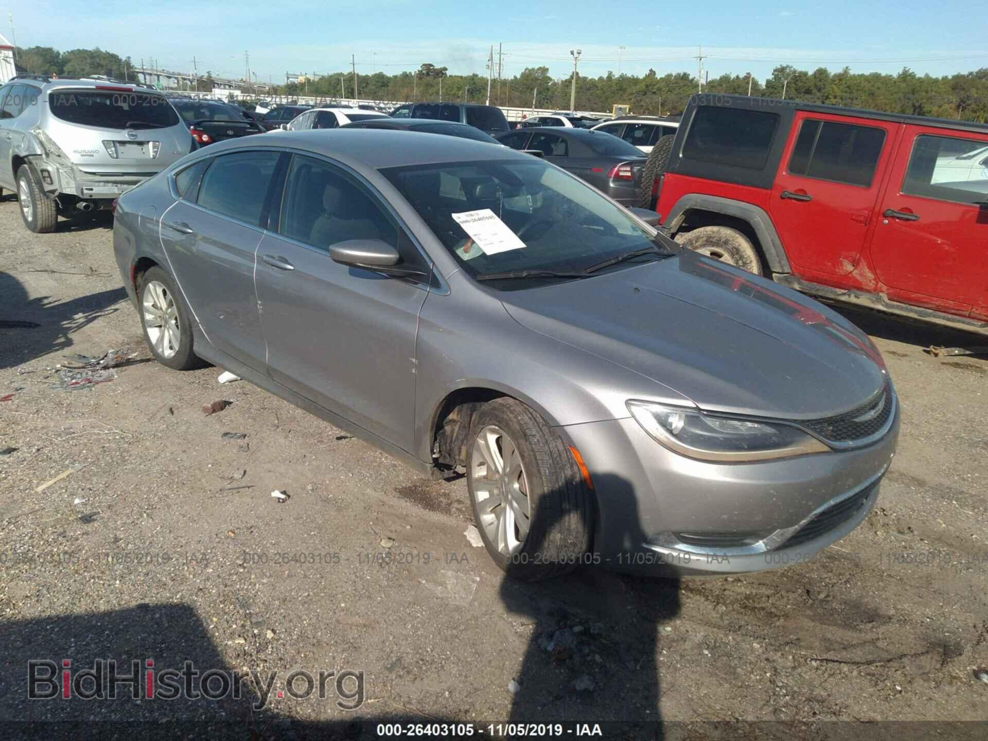 Photo 1C3CCCAB6FN698801 - CHRYSLER 200 2015