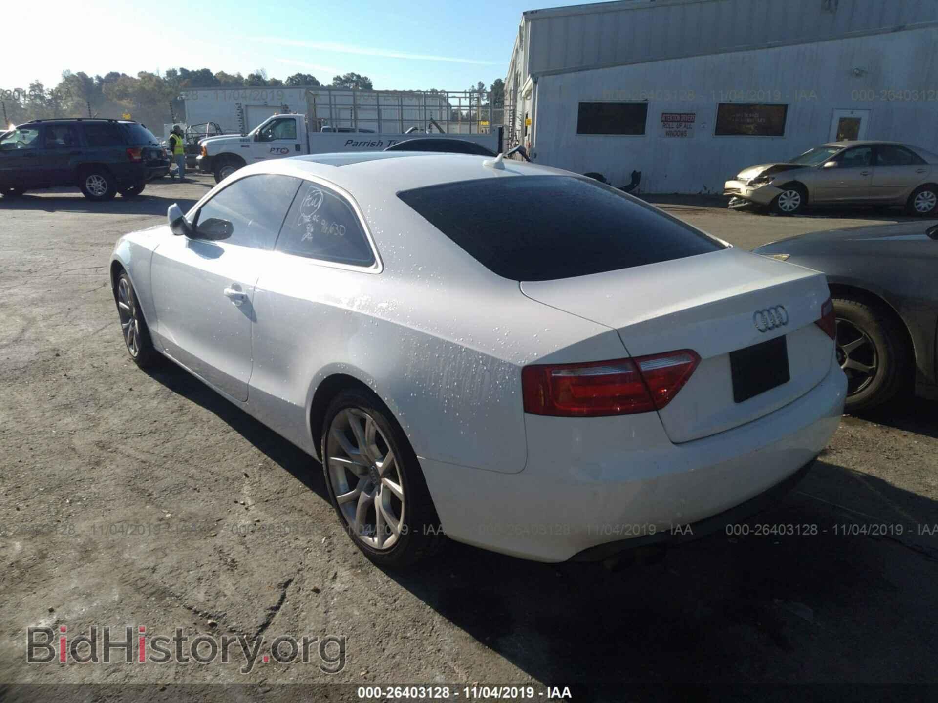 2011 AUDI A5 - VIN: WAUCFAFR9BA084160 - Фото 3