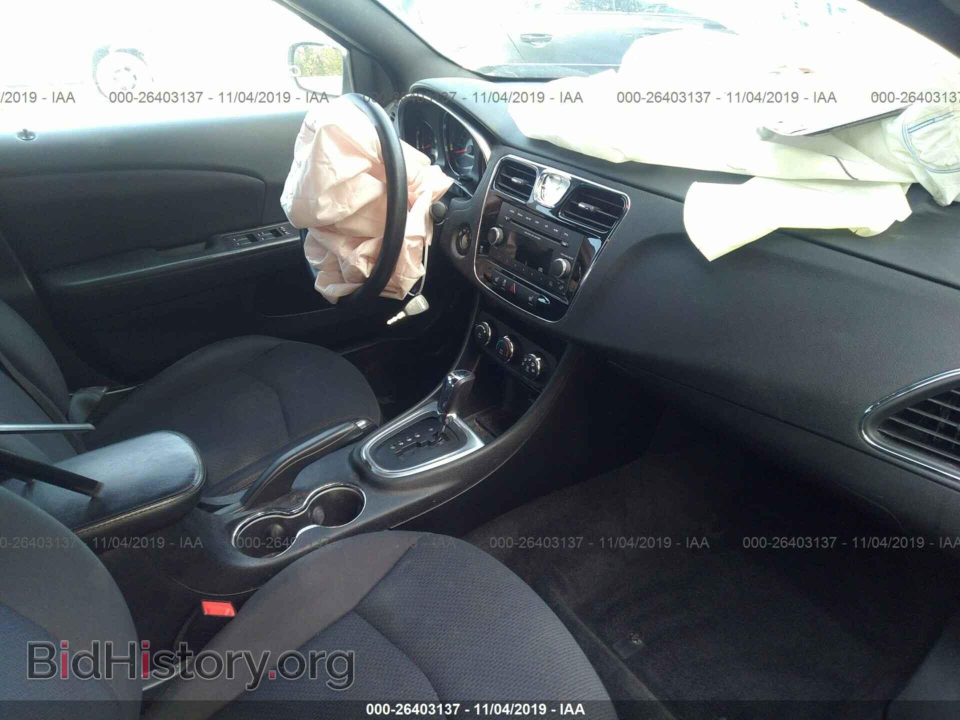 2013 CHRYSLER 200 - VIN: 1C3CCBAG1DN737510 - Фото 5
