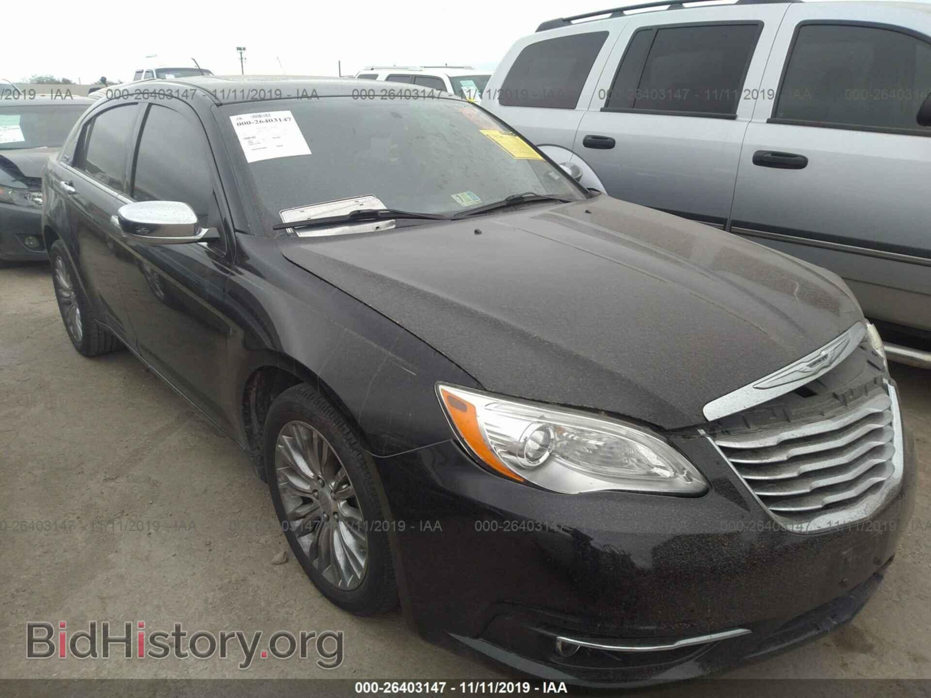 Photo 1C3CCBCG4CN210377 - CHRYSLER 200 2012