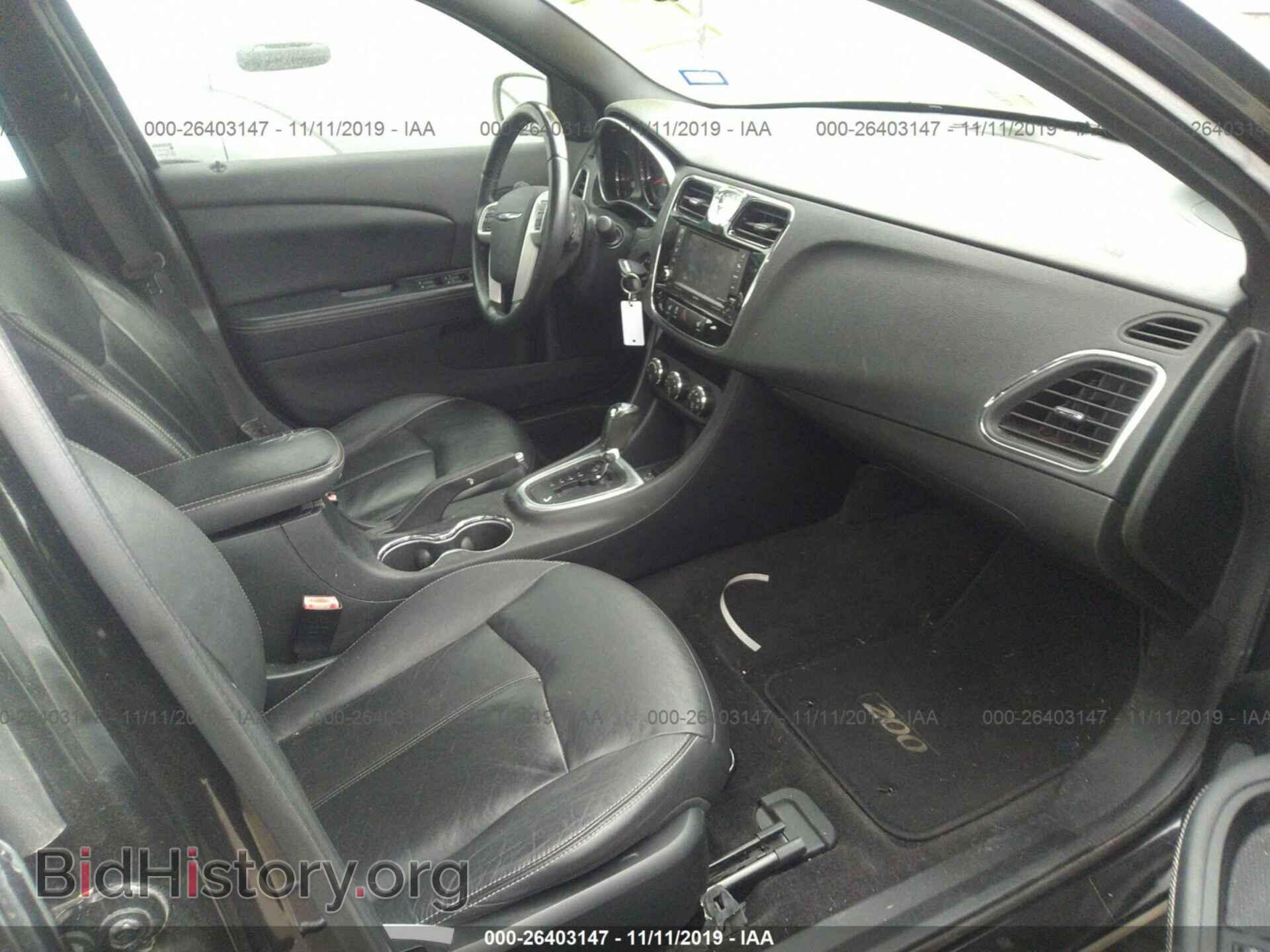 2012 CHRYSLER 200 - VIN: 1C3CCBCG4CN210377 - Фото 5