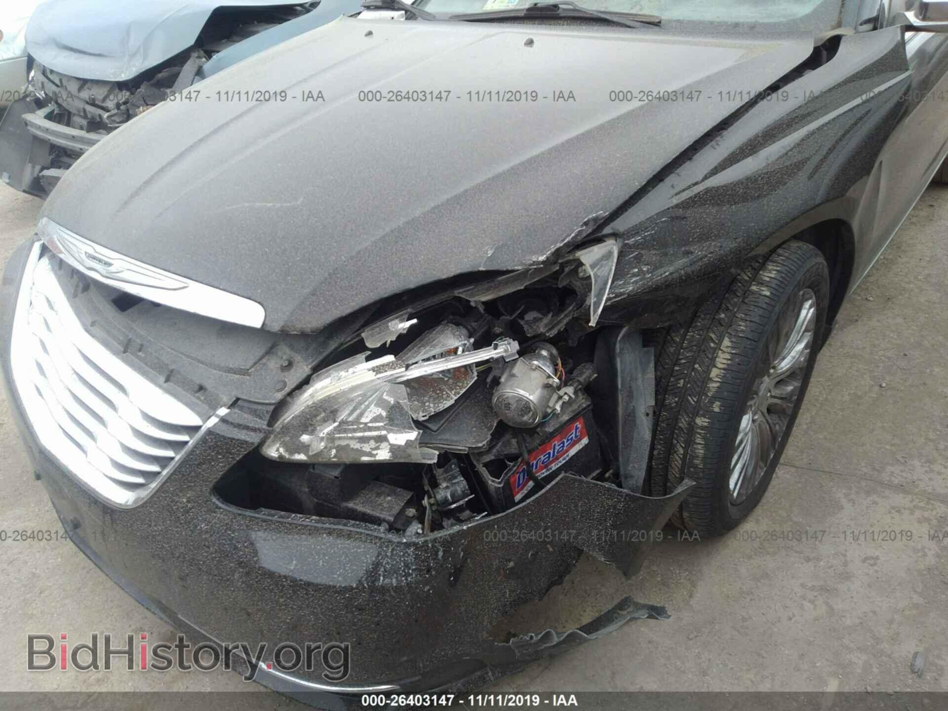 2012 CHRYSLER 200 - VIN: 1C3CCBCG4CN210377 - Фото 6