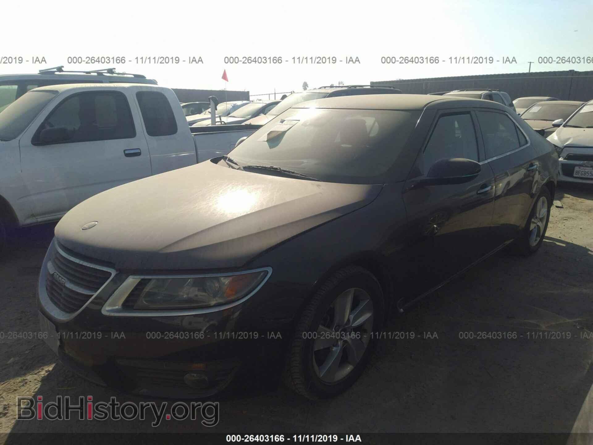 2011 SAAB 9-5 - VIN: YS3GN4AR5B4003582 - Фото 2