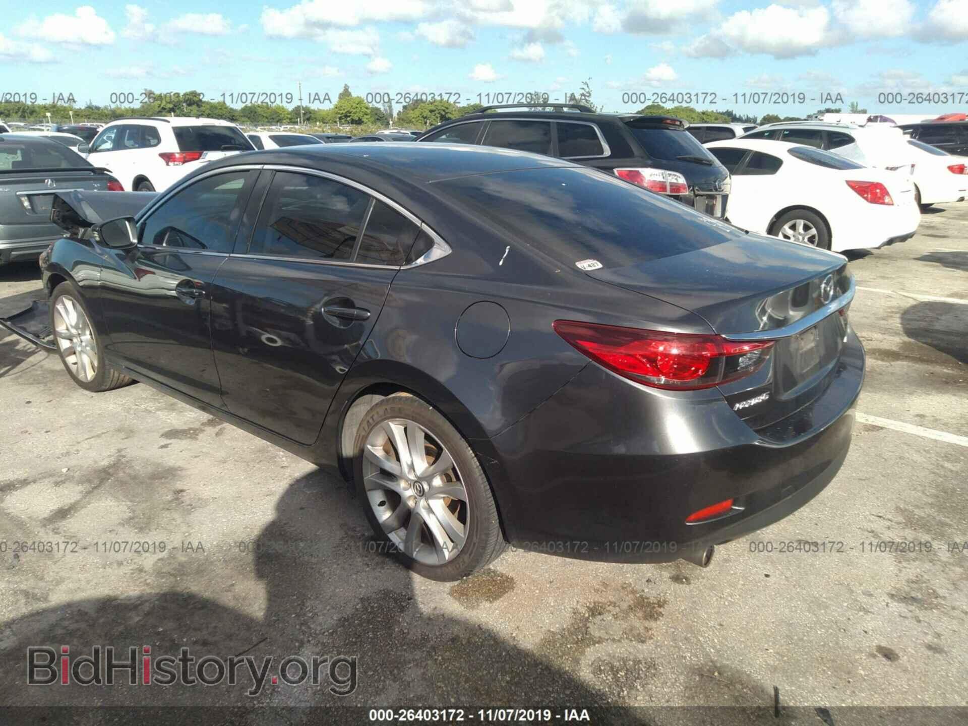 2014 MAZDA 6 - VIN: JM1GJ1V63E1126837 - Фото 3