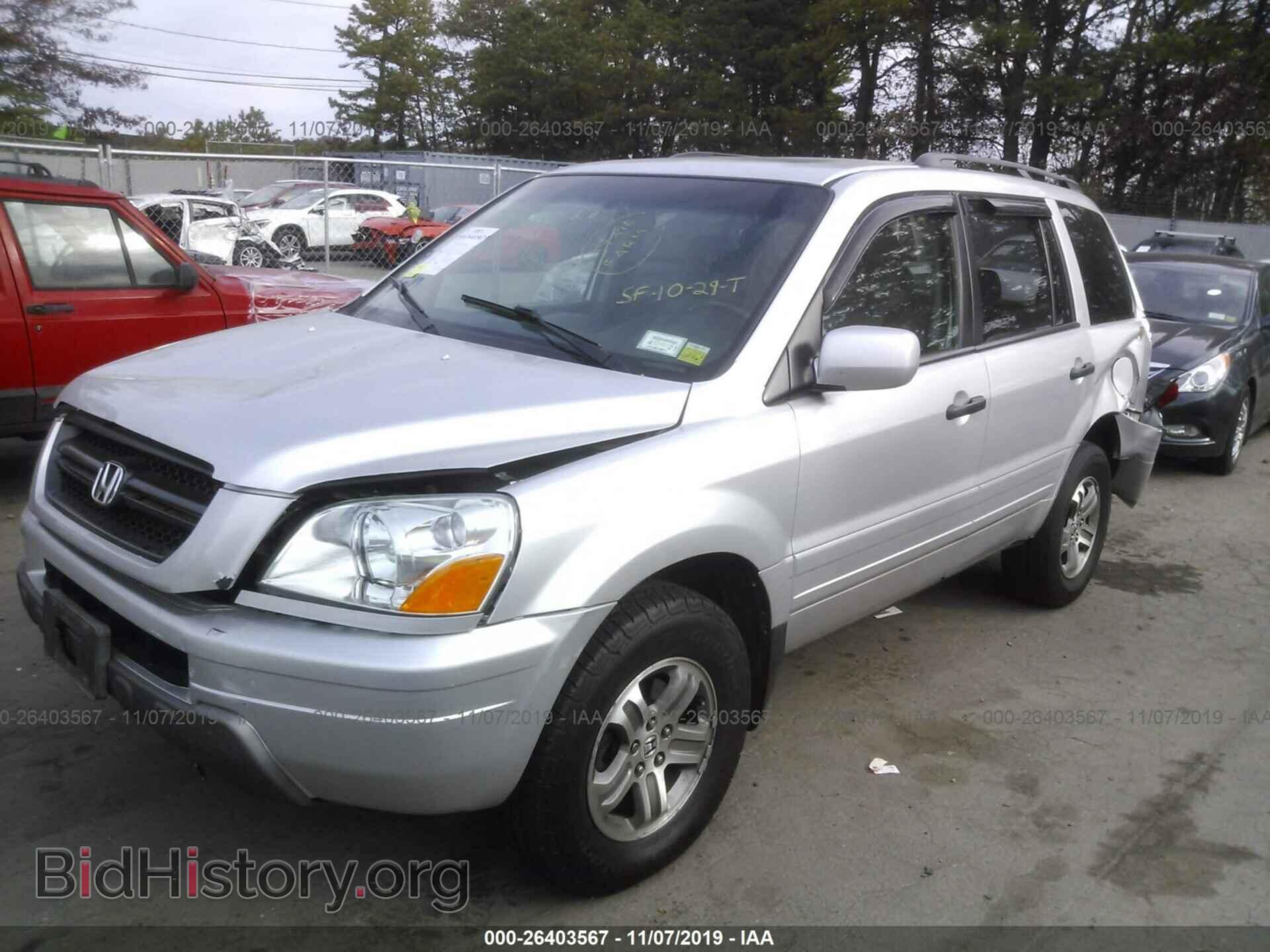 2005 HONDA PILOT - VIN: 5FNYF185X5B027108 - Photo 2