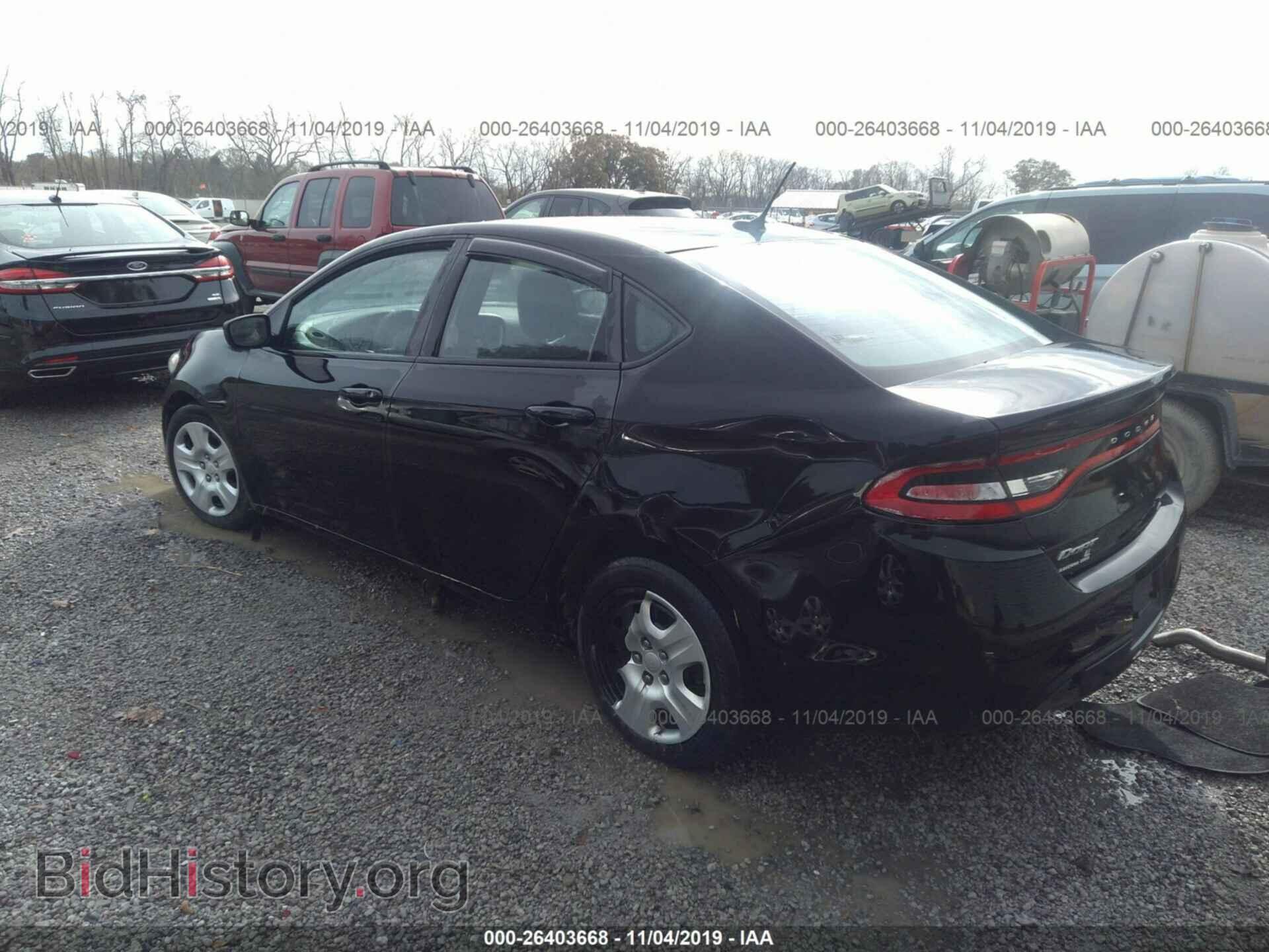 2015 DODGE DART - VIN: 1C3CDFAA3FD119727 - Фото 3