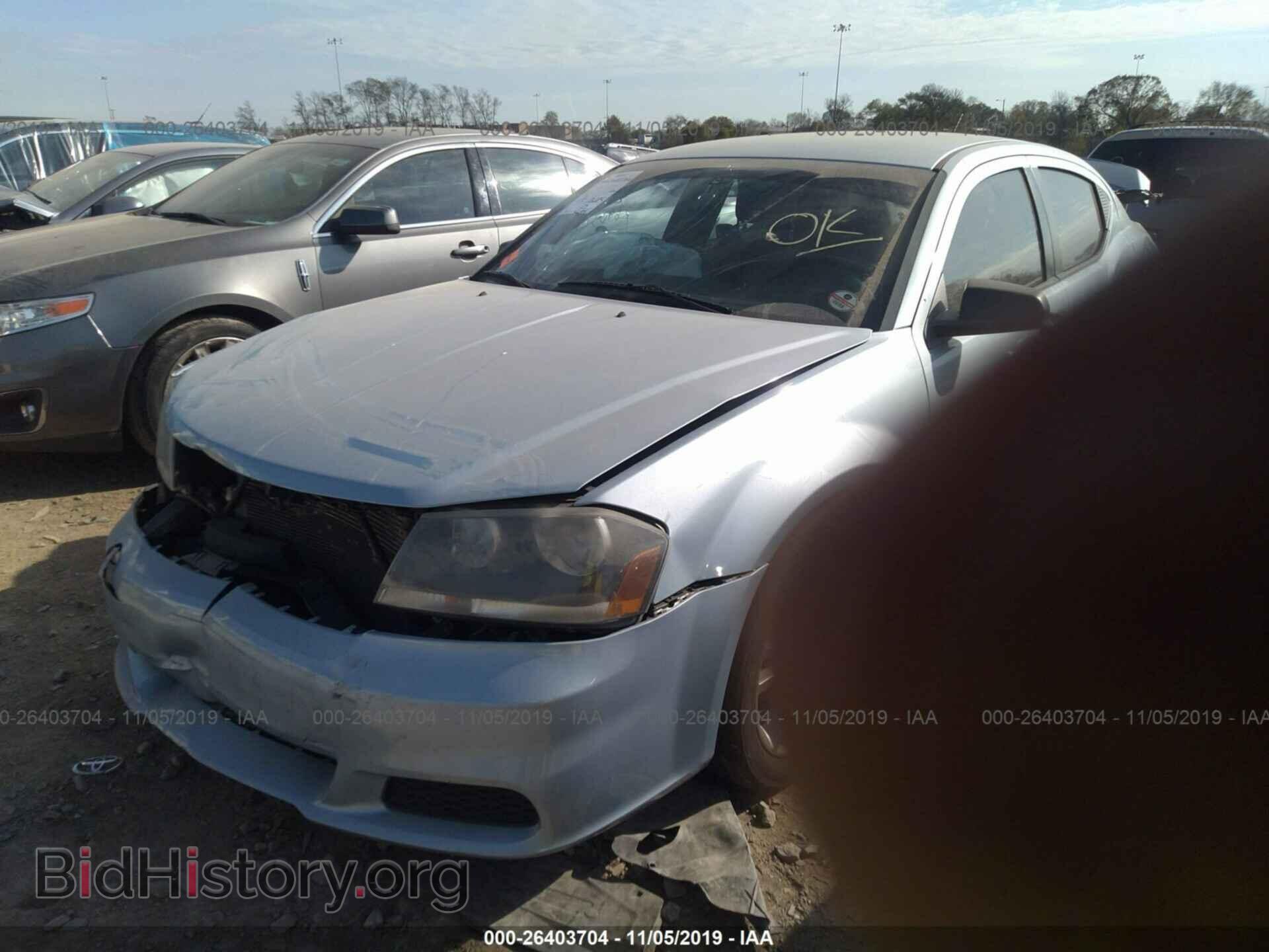 2013 DODGE AVENGER - VIN: 1C3CDZAG6DN768922 - Фото 2