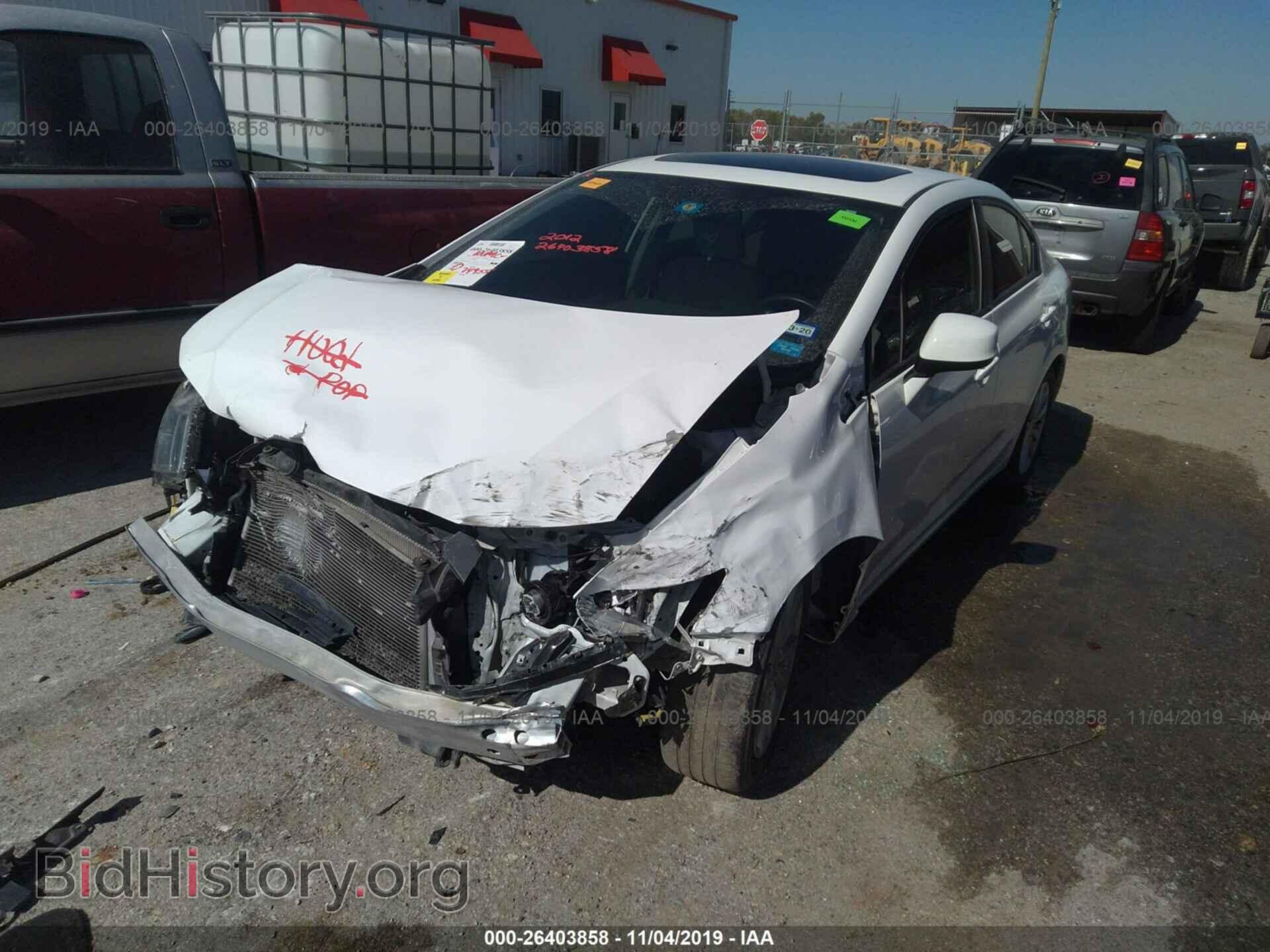 2012 HONDA CIVIC - VIN: 19XFB2F88CE046989 - Photo 2