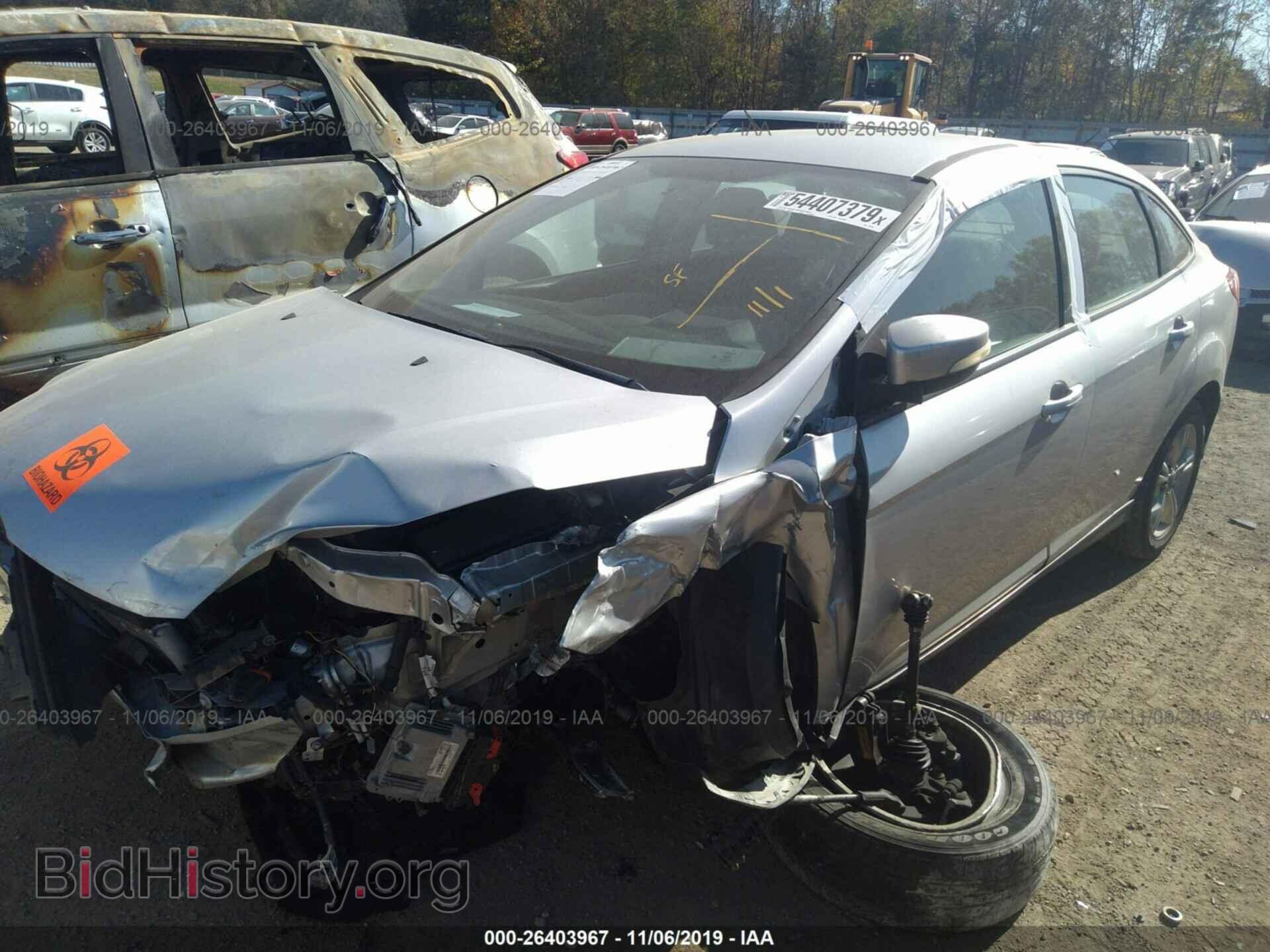 2013 FORD FOCUS - VIN: 1FADP3F22DL250762 - Фото 2