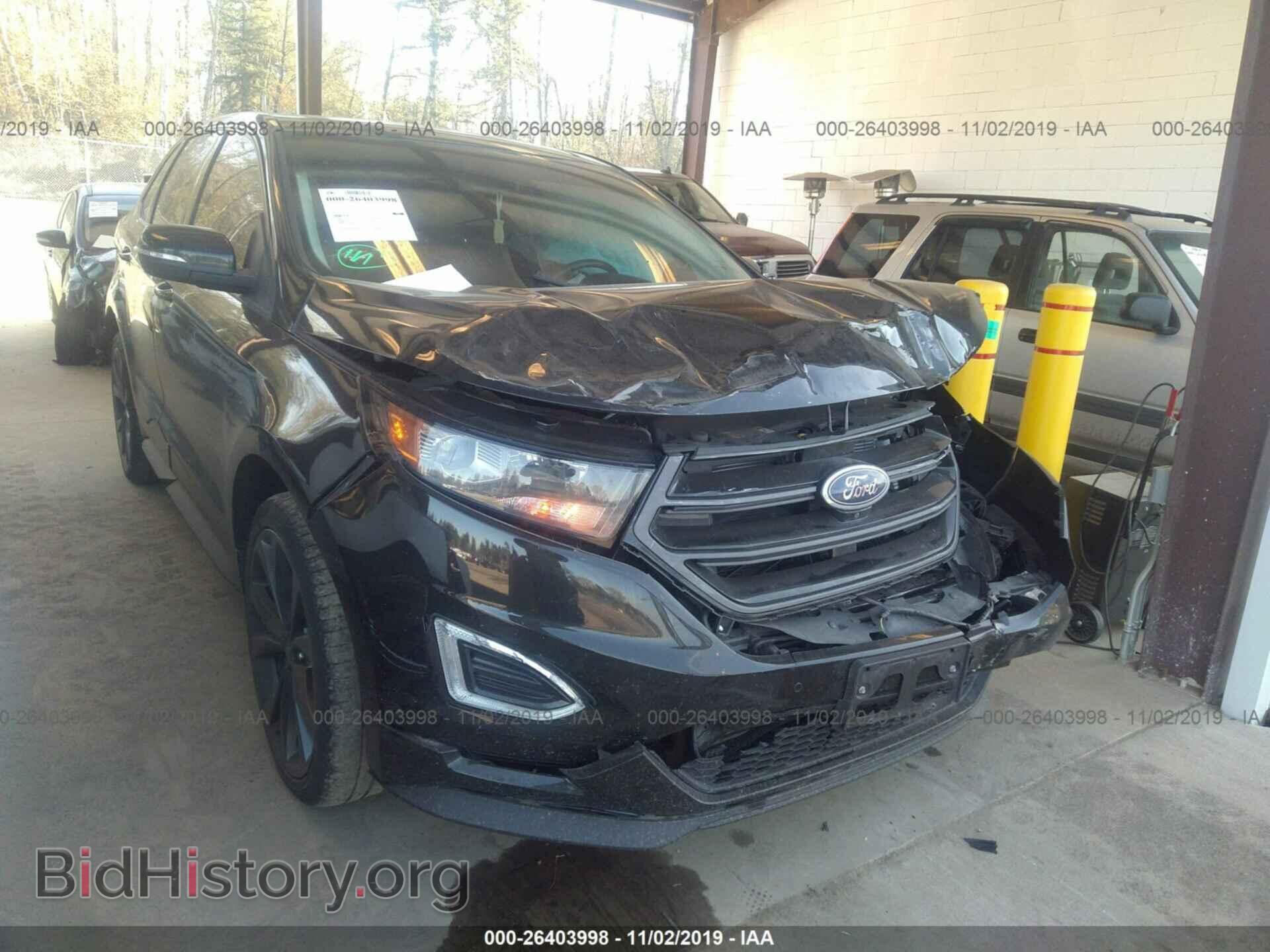 Фотография 2FMPK4AP1FBB67711 - FORD EDGE 2015