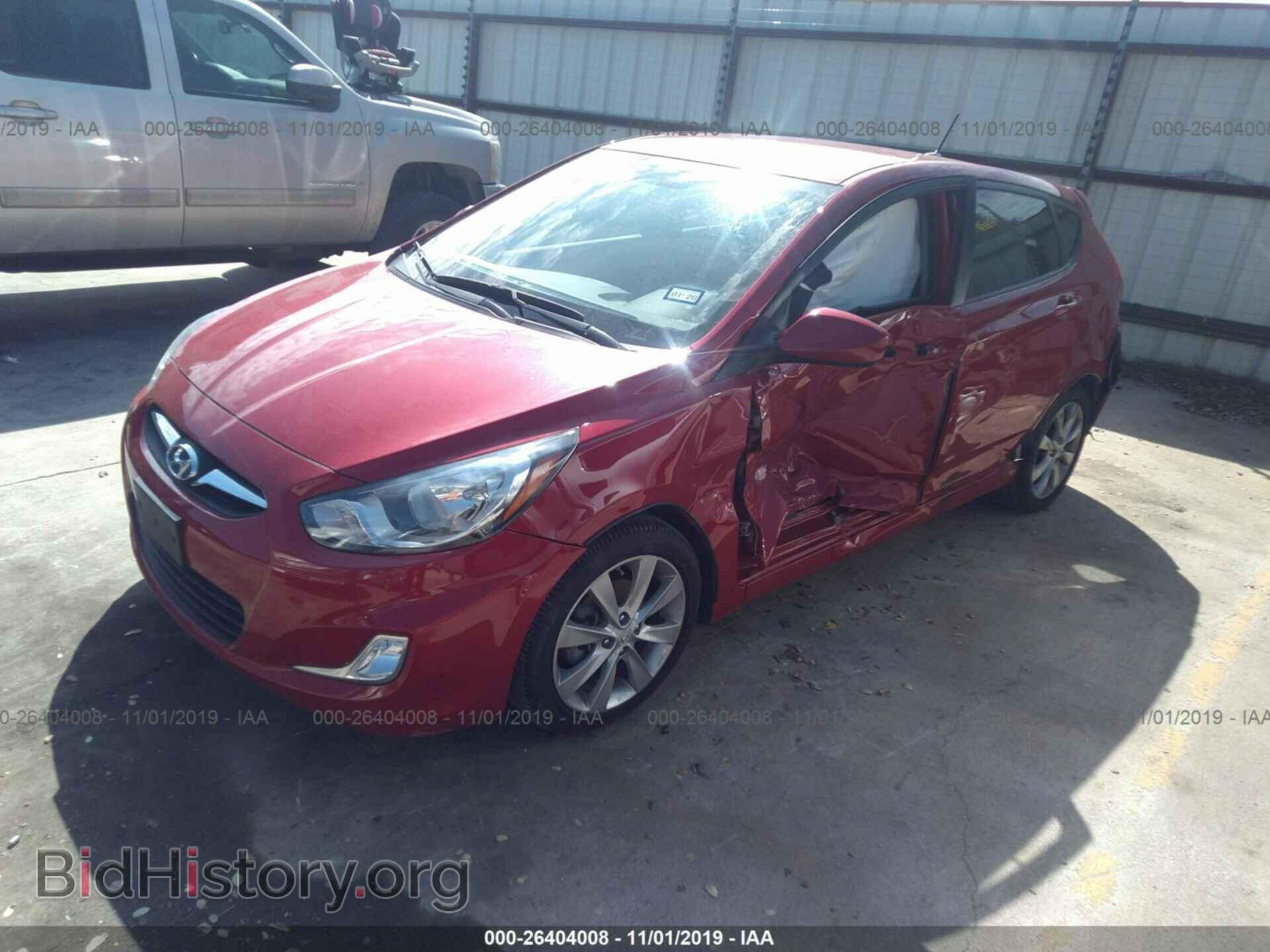 2012 HYUNDAI ACCENT - VIN: KMHCU5AE1CU032148 - Фото 2