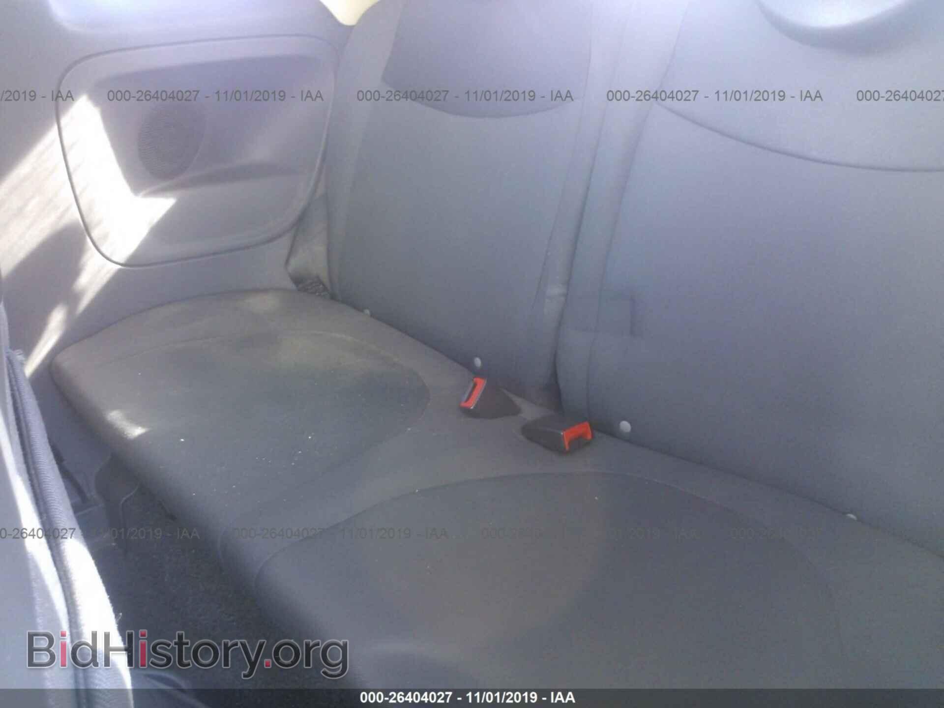 2012 FIAT 500 - VIN: 3C3CFFAR3CT343845 - Фото 8
