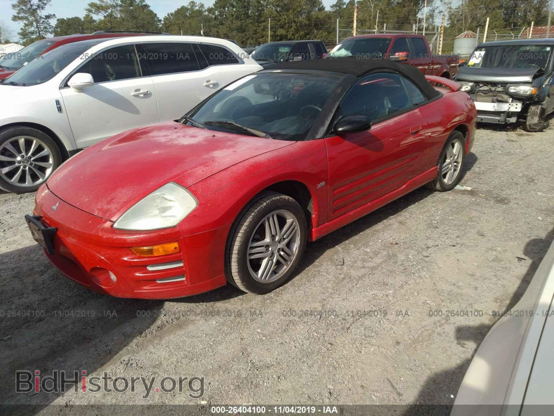 2003 MITSUBISHI ECLIPSE - VIN: 4A3AE55H93E024058 - Photo 2