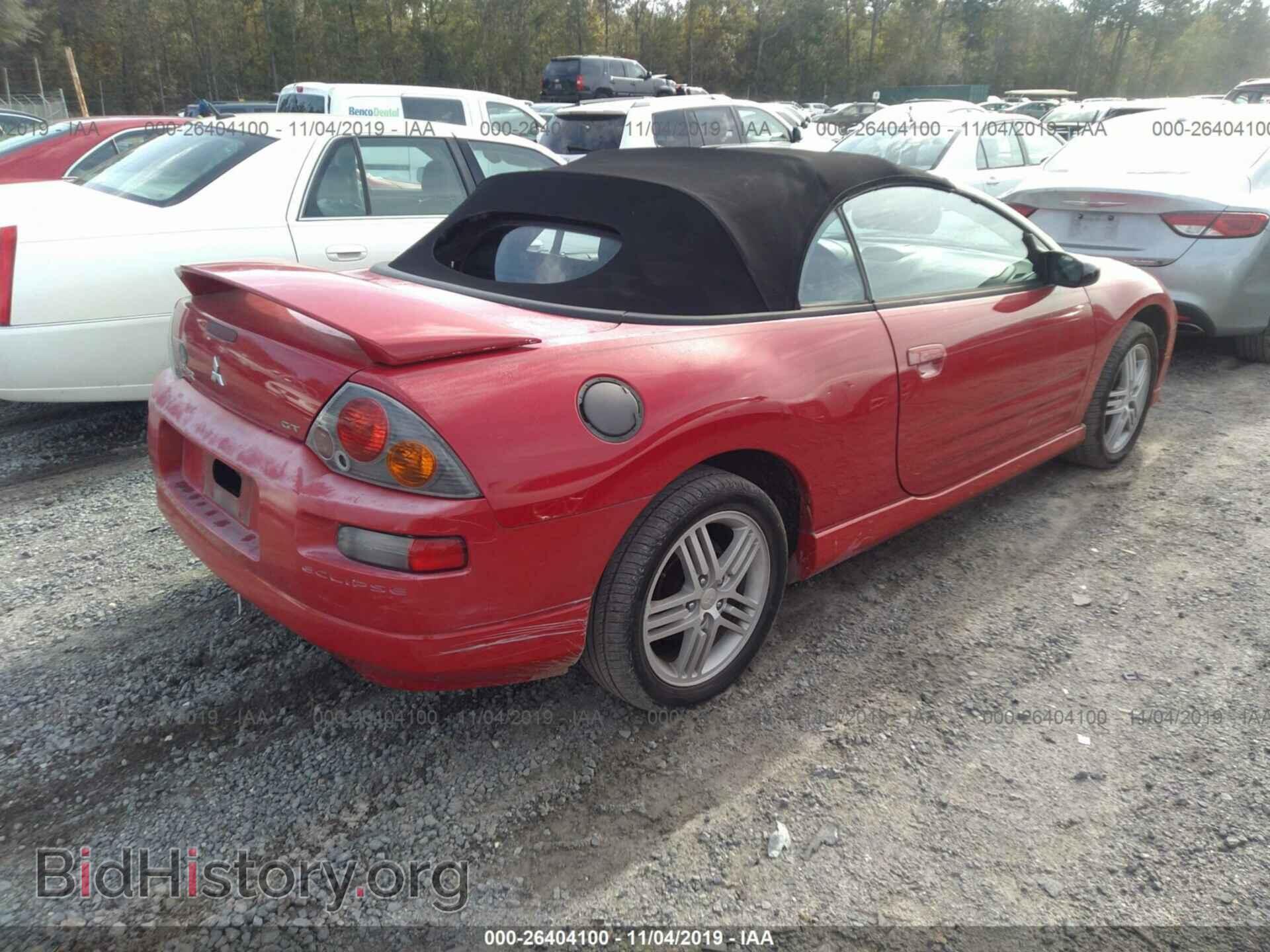 2003 MITSUBISHI ECLIPSE - VIN: 4A3AE55H93E024058 - Photo 4