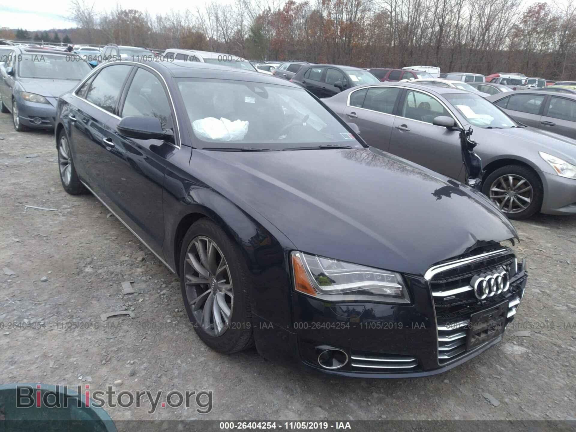Photo WAURVAFD3CN002757 - AUDI A8 2012