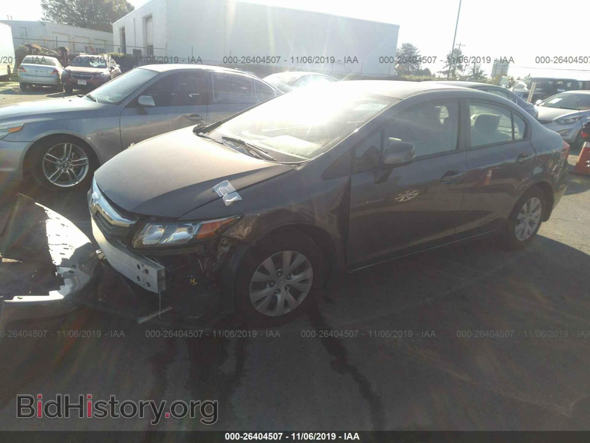 2012 HONDA CIVIC - VIN: 19XFB2F57CE079200 - Photo 2