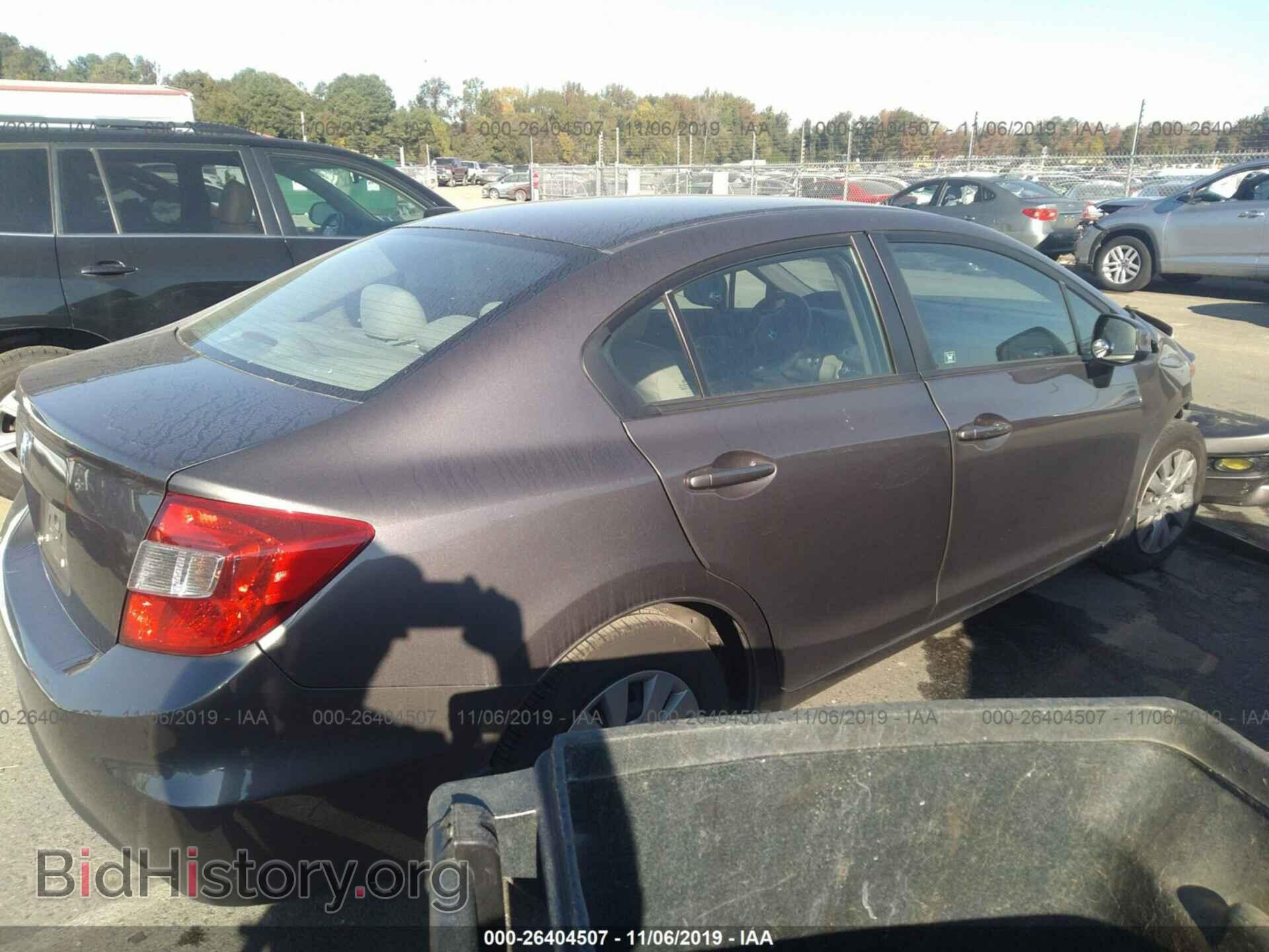 2012 HONDA CIVIC - VIN: 19XFB2F57CE079200 - Photo 4