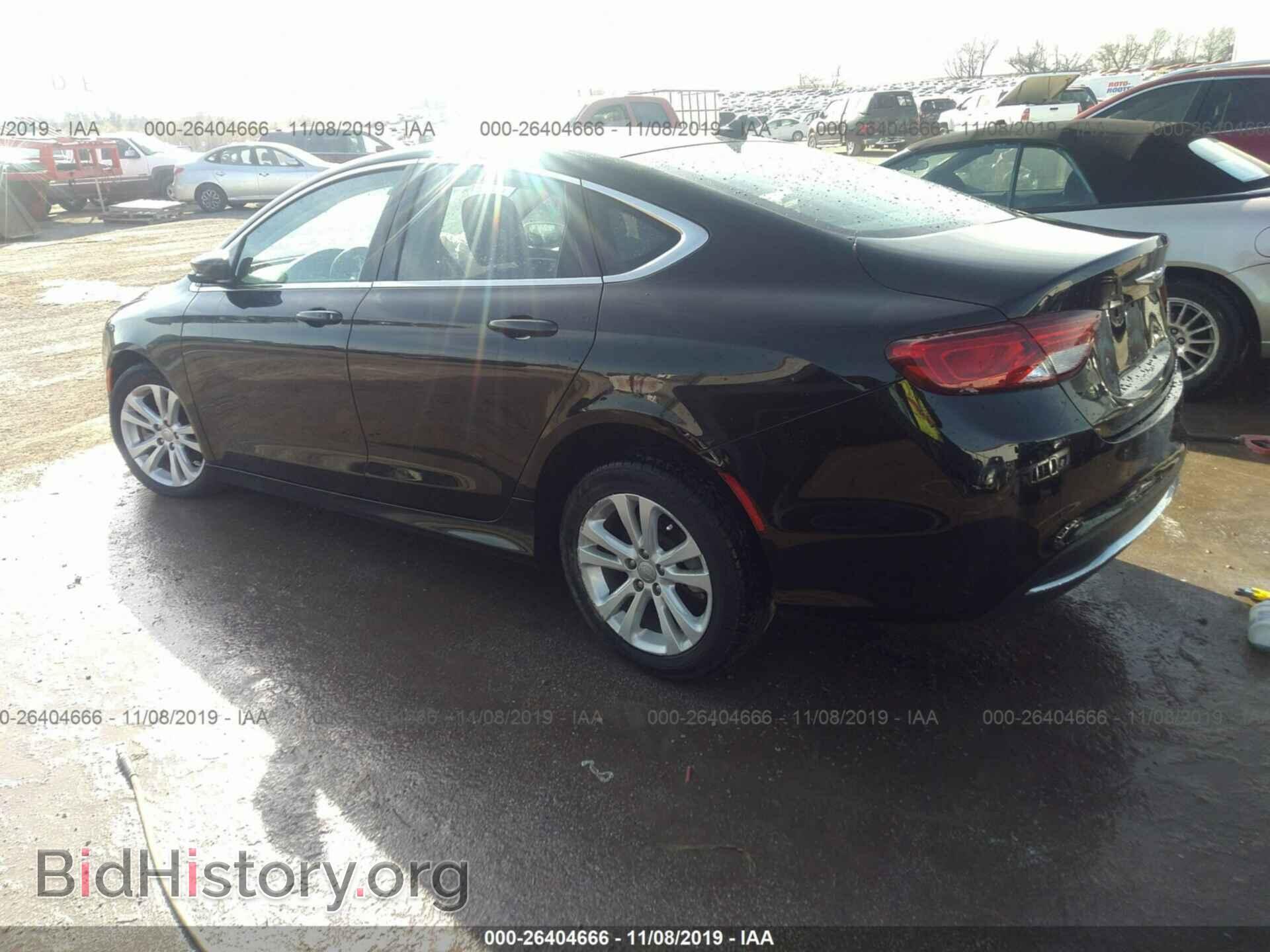 2016 CHRYSLER 200 - VIN: 1C3CCCAB6GN129836 - Фото 3