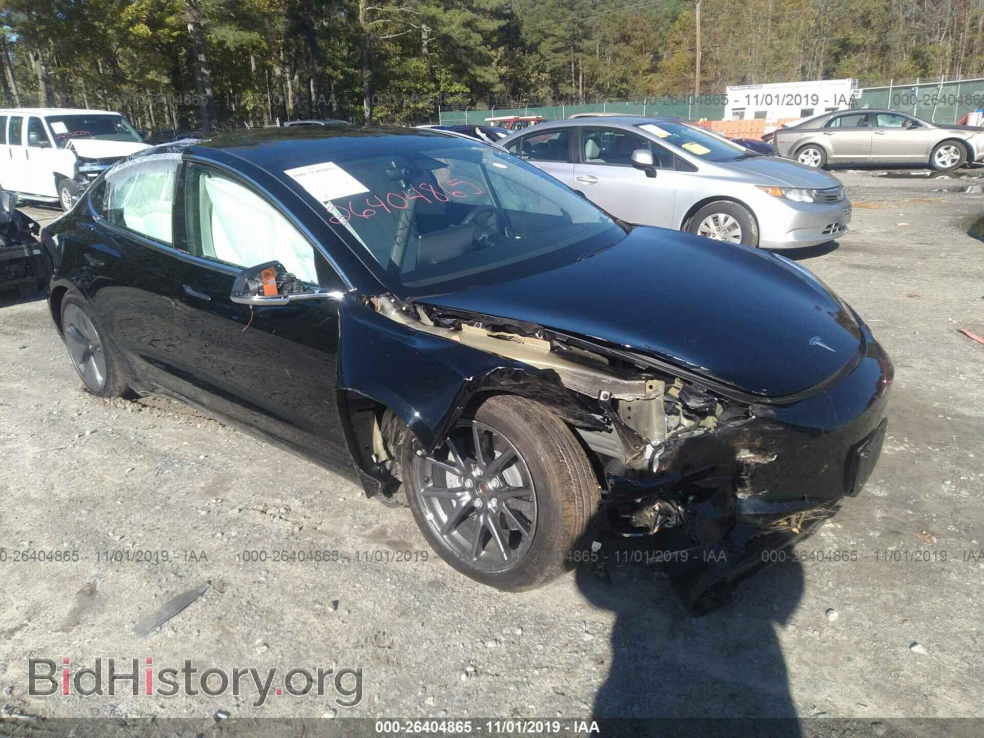 Photo 5YJ3E1EA0KF317853 - TESLA MODEL 3 2019