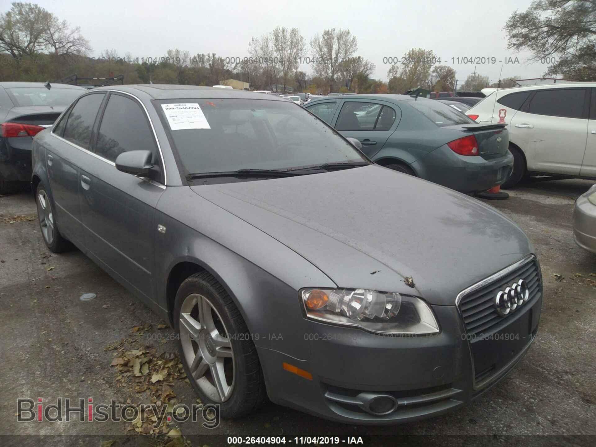 Фотография WAUDF78E27A021054 - AUDI A4 2007