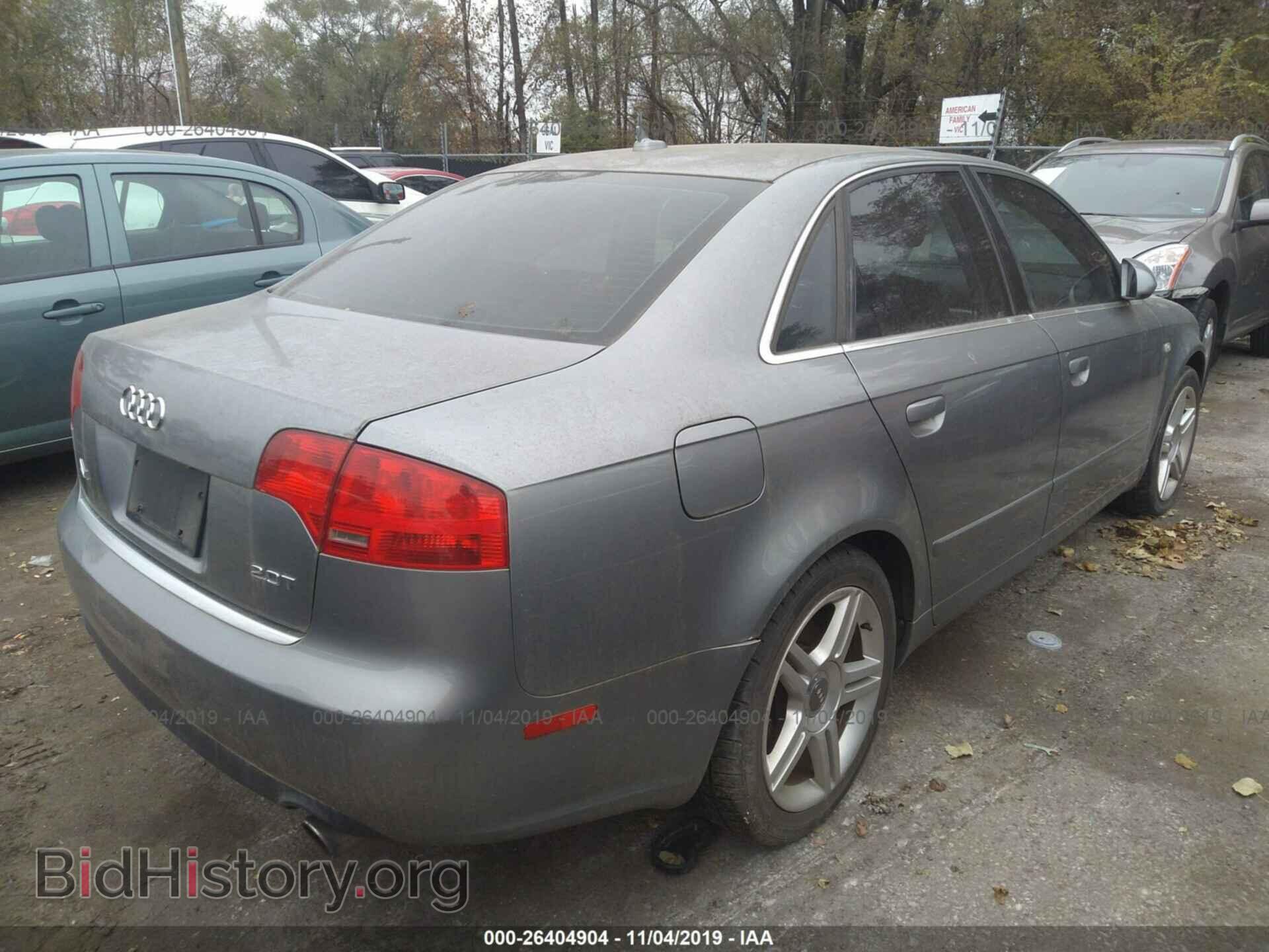 2007 AUDI A4 - VIN: WAUDF78E27A021054 - Фото 4