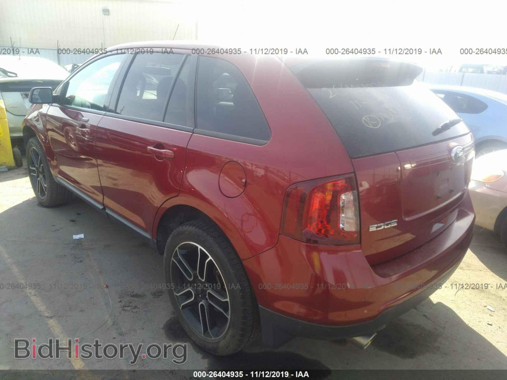 2013 FORD EDGE - VIN: 2FMDK3JC4DBE19362 - Фото 3