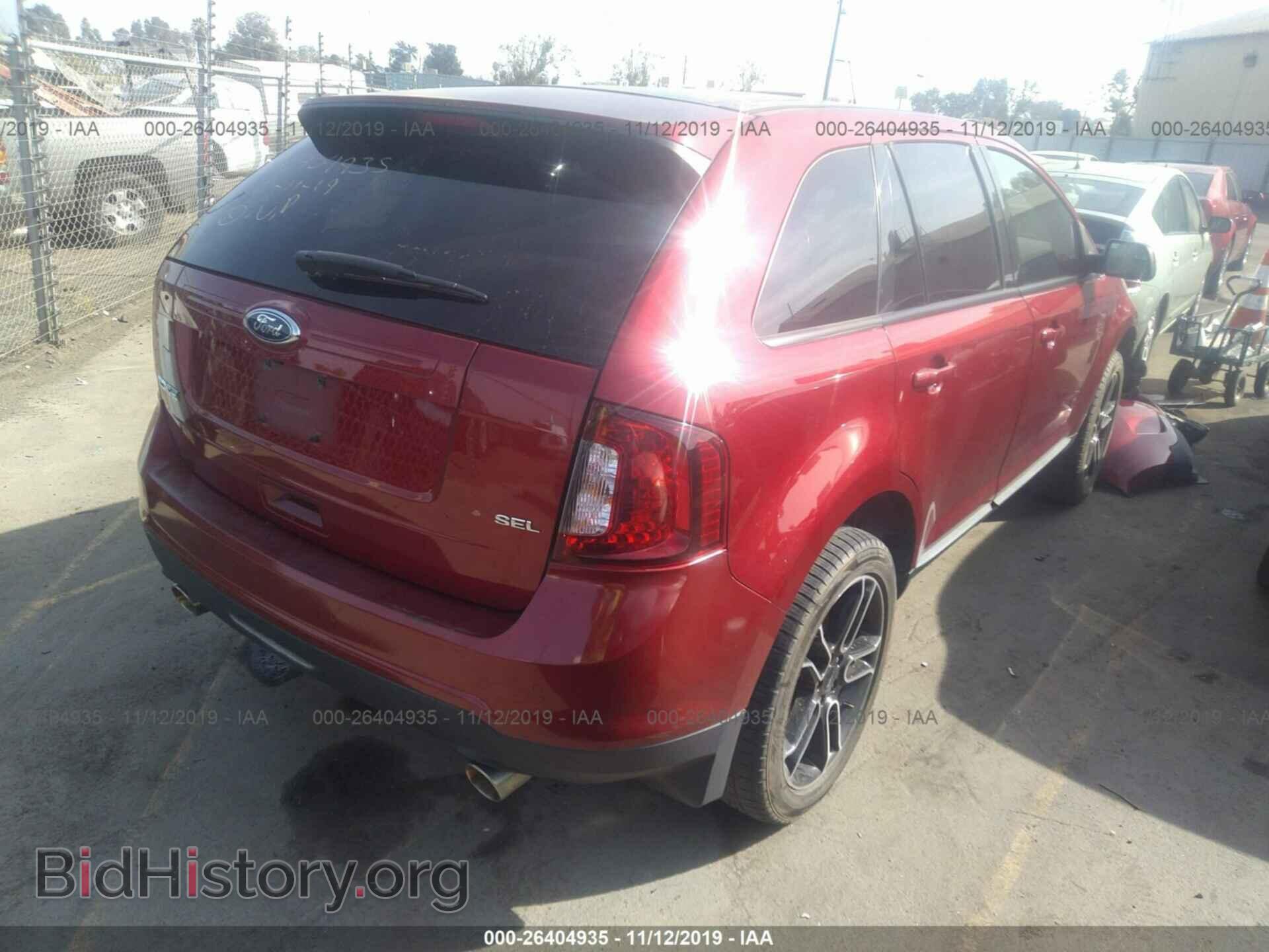 2013 FORD EDGE - VIN: 2FMDK3JC4DBE19362 - Фото 4