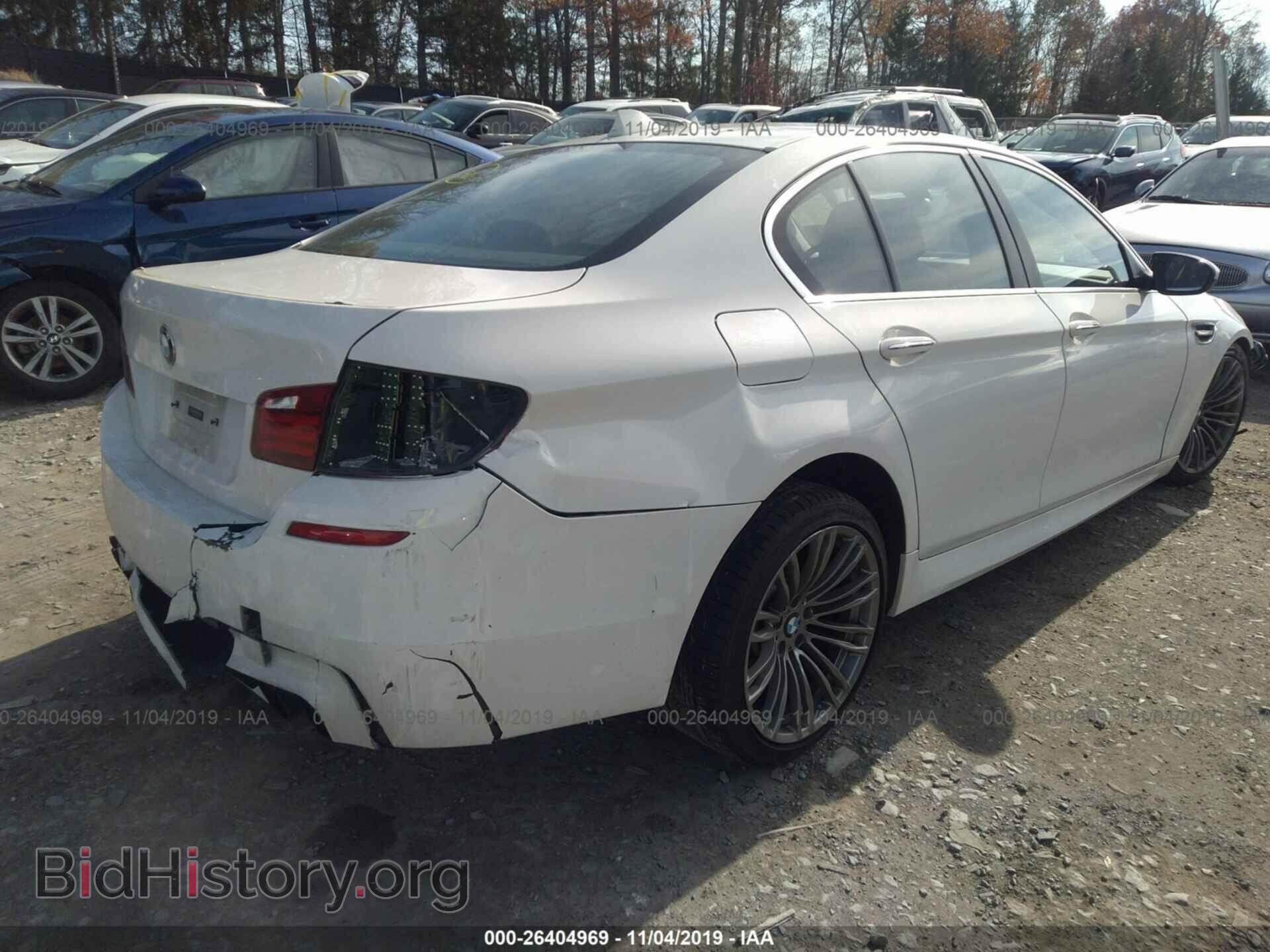 2013 BMW 528 - VIN: WBAXH5C55DDW16560 - Фото 4