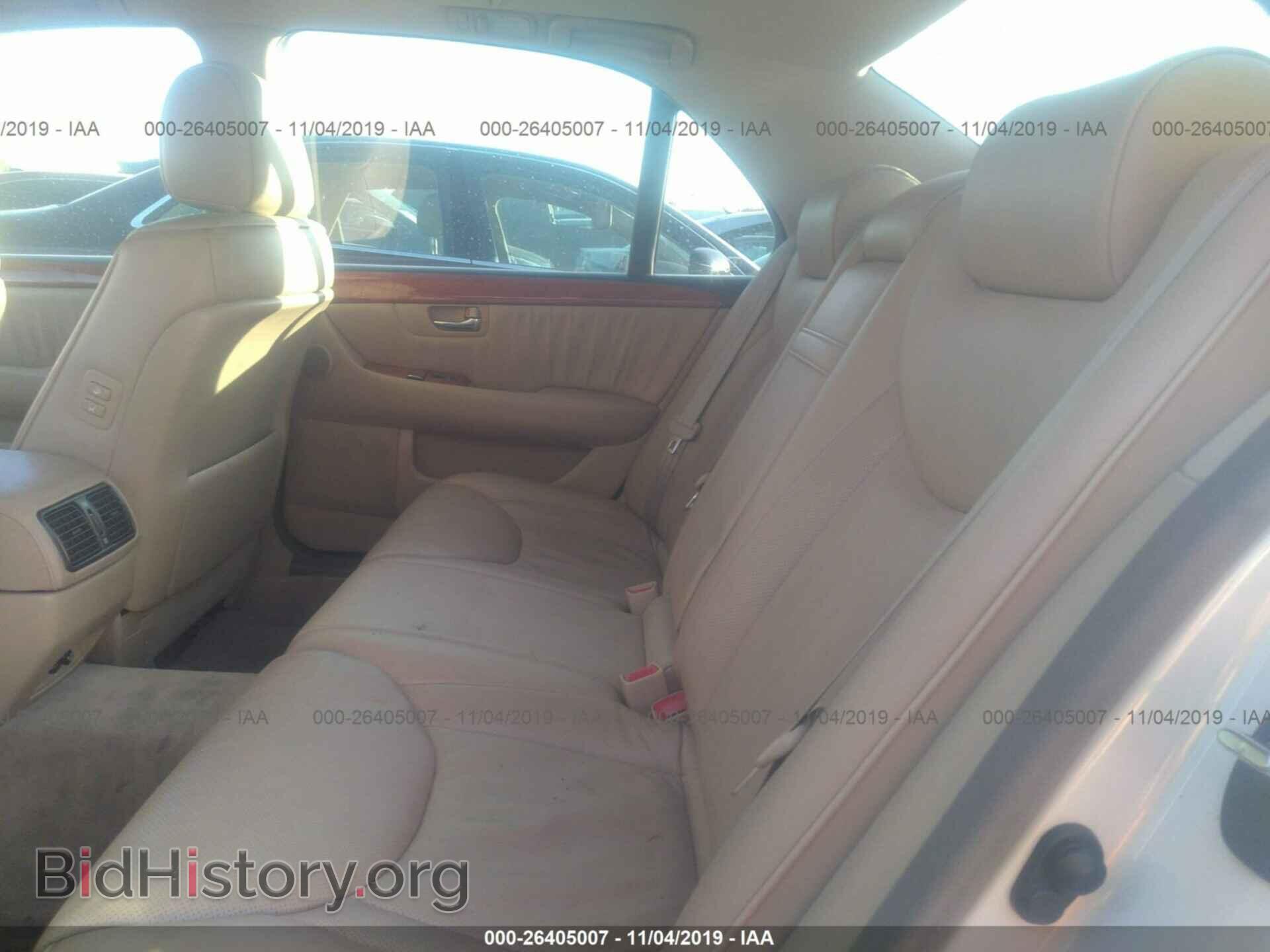 2005 LEXUS LS - VIN: JTHBN36FX55011104 - Photo 8