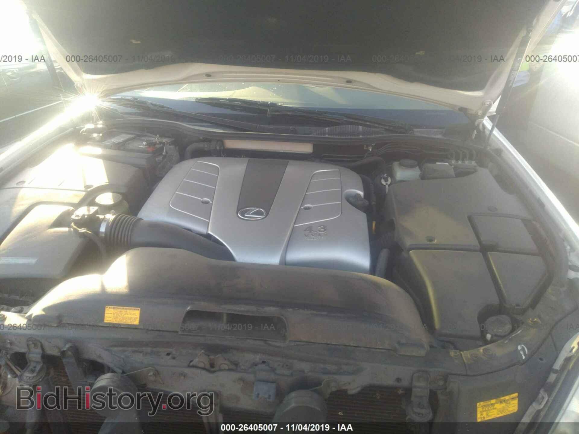 2005 LEXUS LS - VIN: JTHBN36FX55011104 - Photo 10