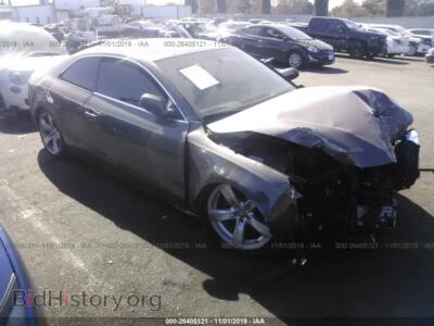 2014 Audi A5 Premium, gray — VIN WAUCFAFR7EA018193, IAAI