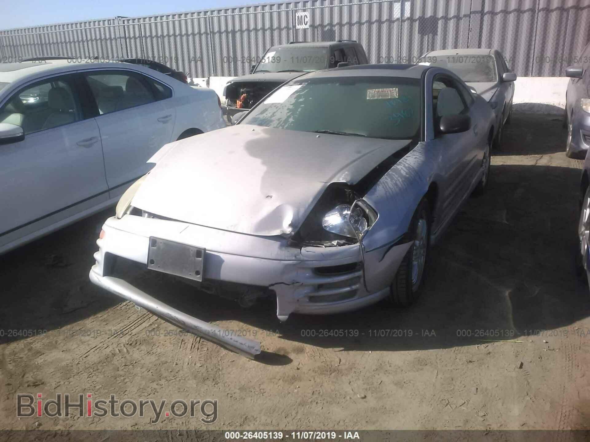 2001 MITSUBISHI ECLIPSE - VIN: 4A3AC54H21E108436 - Фото 2