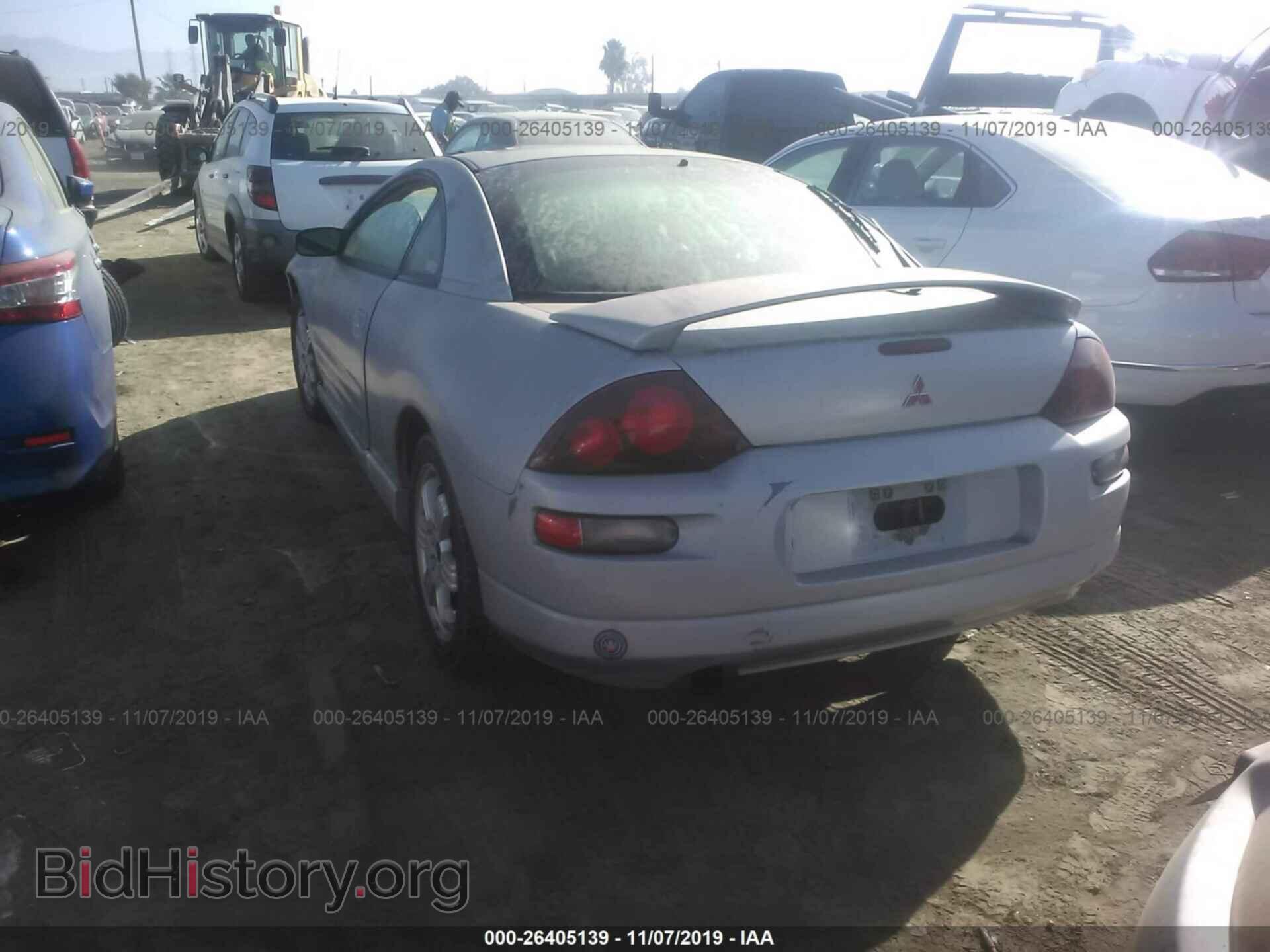 2001 MITSUBISHI ECLIPSE - VIN: 4A3AC54H21E108436 - Фото 3