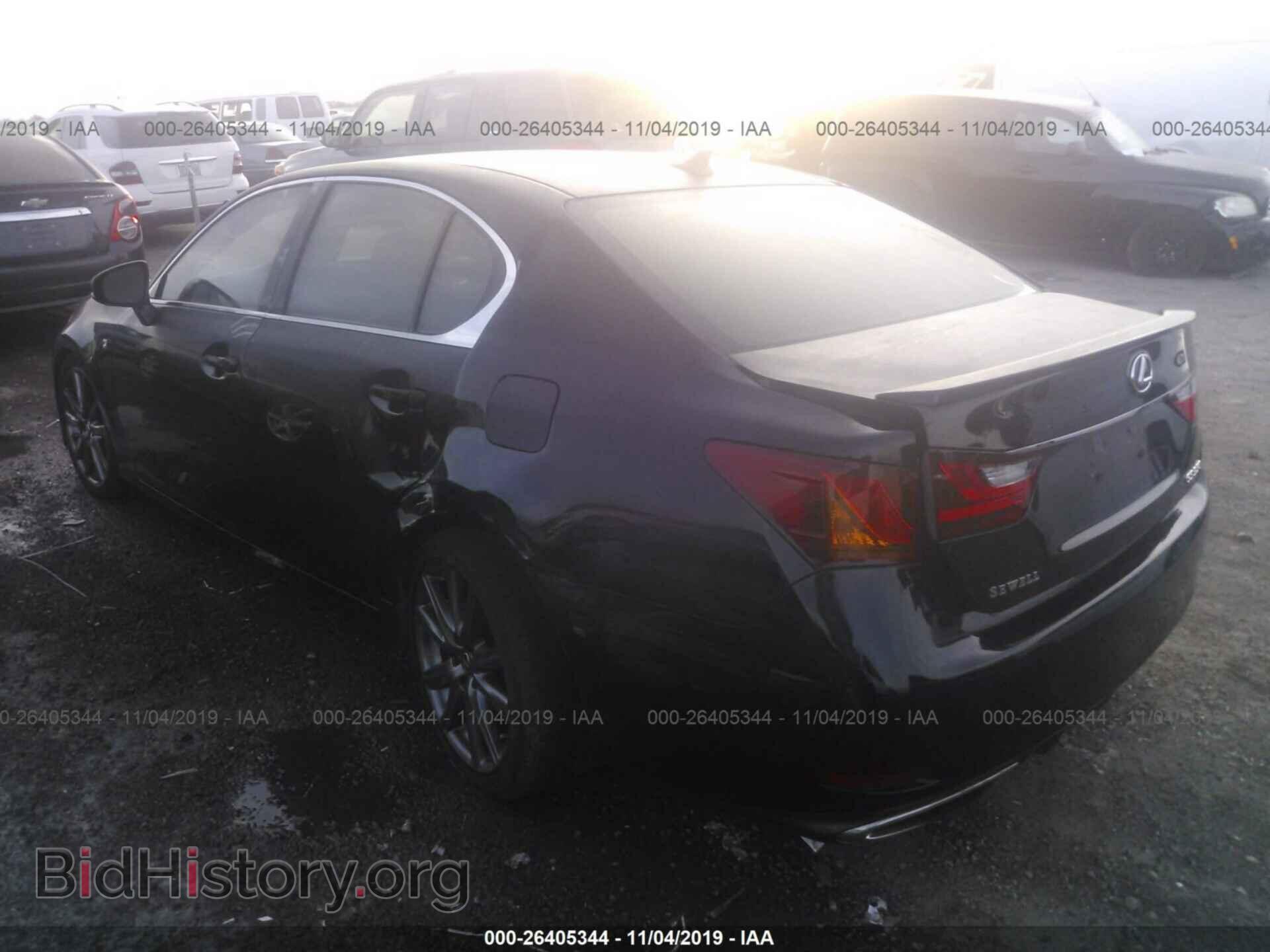 2014 LEXUS GS - VIN: JTHBE1BL2E5030245 - Фото 3