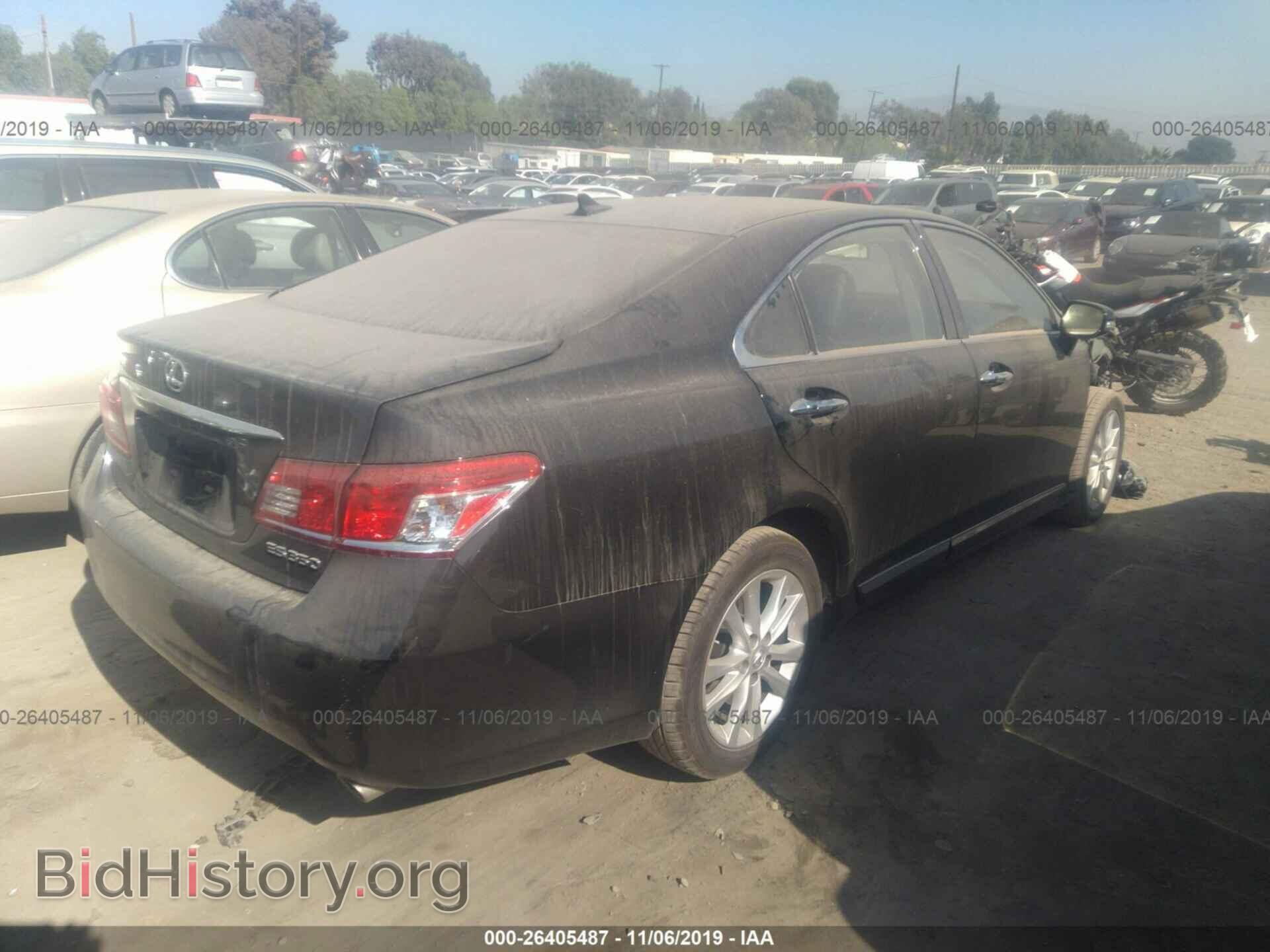 2012 LEXUS ES - VIN: JTHBK1EG1C2506233 - Фото 4