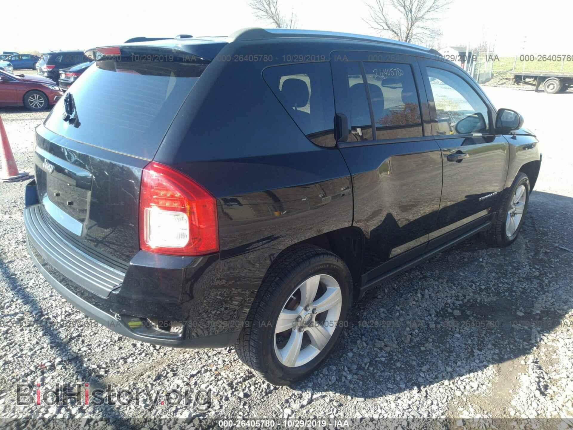 2012 JEEP COMPASS - VIN: 1C4NJCBB9CD662773 - Фото 4