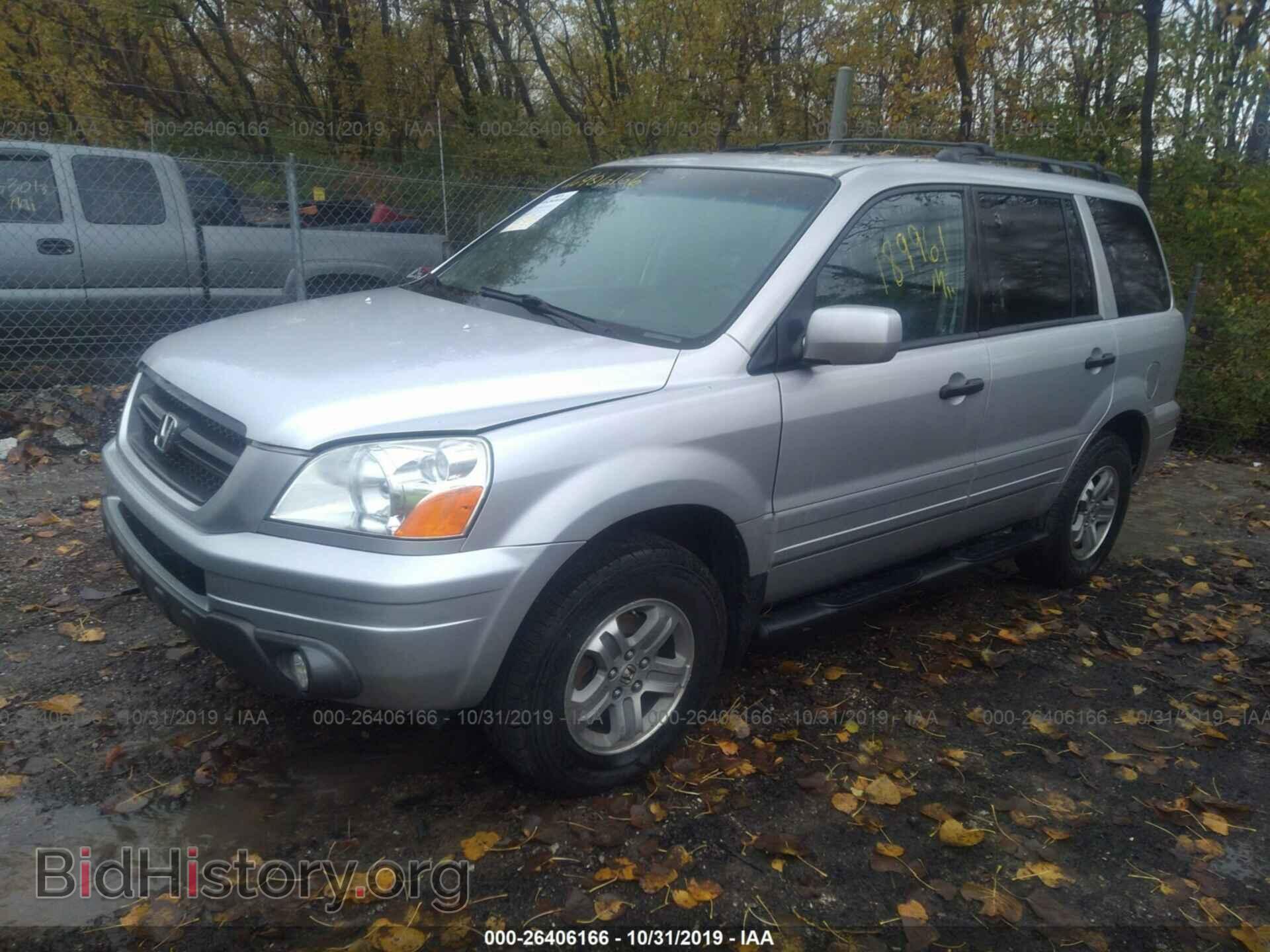 2005 HONDA PILOT - VIN: 2HKYF18725H549458 - Фото 2