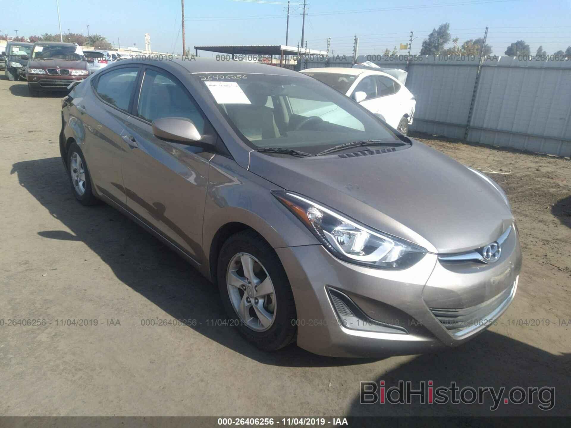 Фотография 5NPDH4AE8EH533624 - HYUNDAI ELANTRA 2014