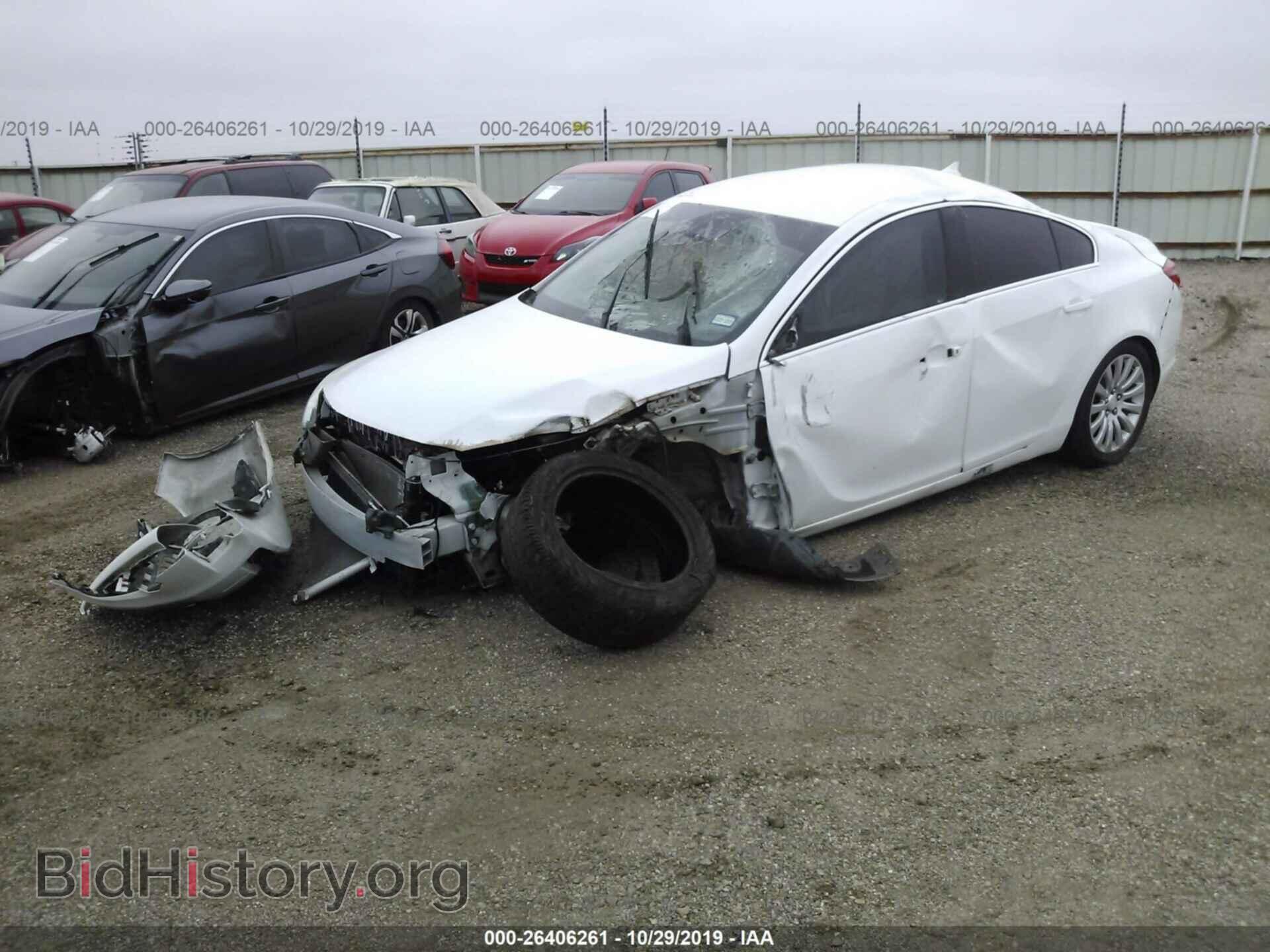 2011 BUICK REGAL - VIN: W04GN5EC3B1014143 - Фото 2