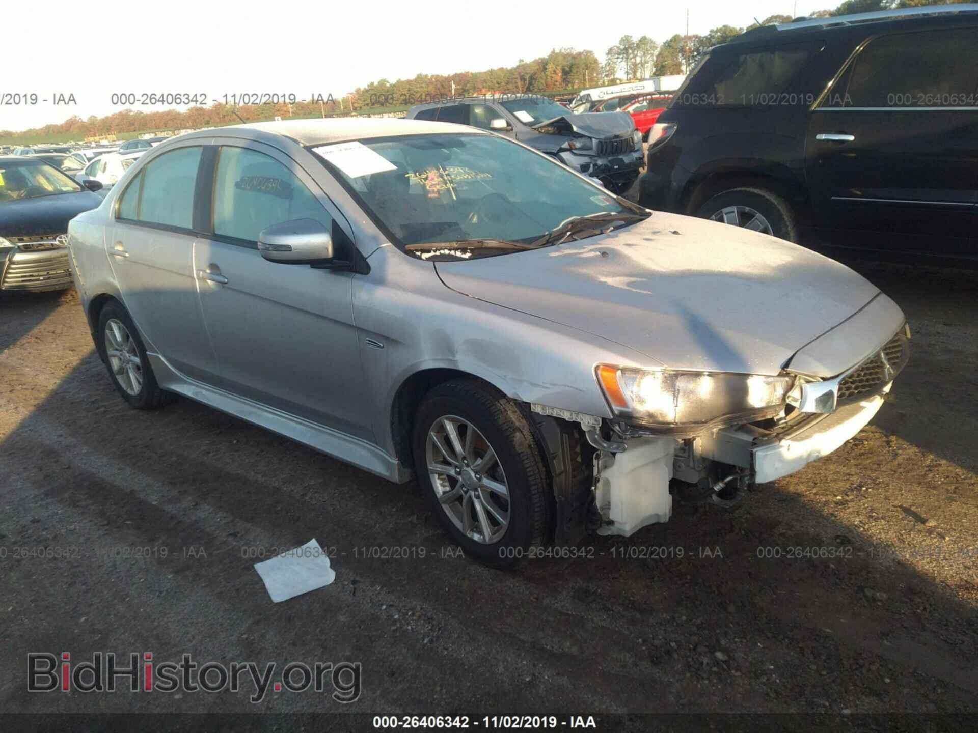 Фотография JA32U2FU7GU009962 - MITSUBISHI LANCER 2016