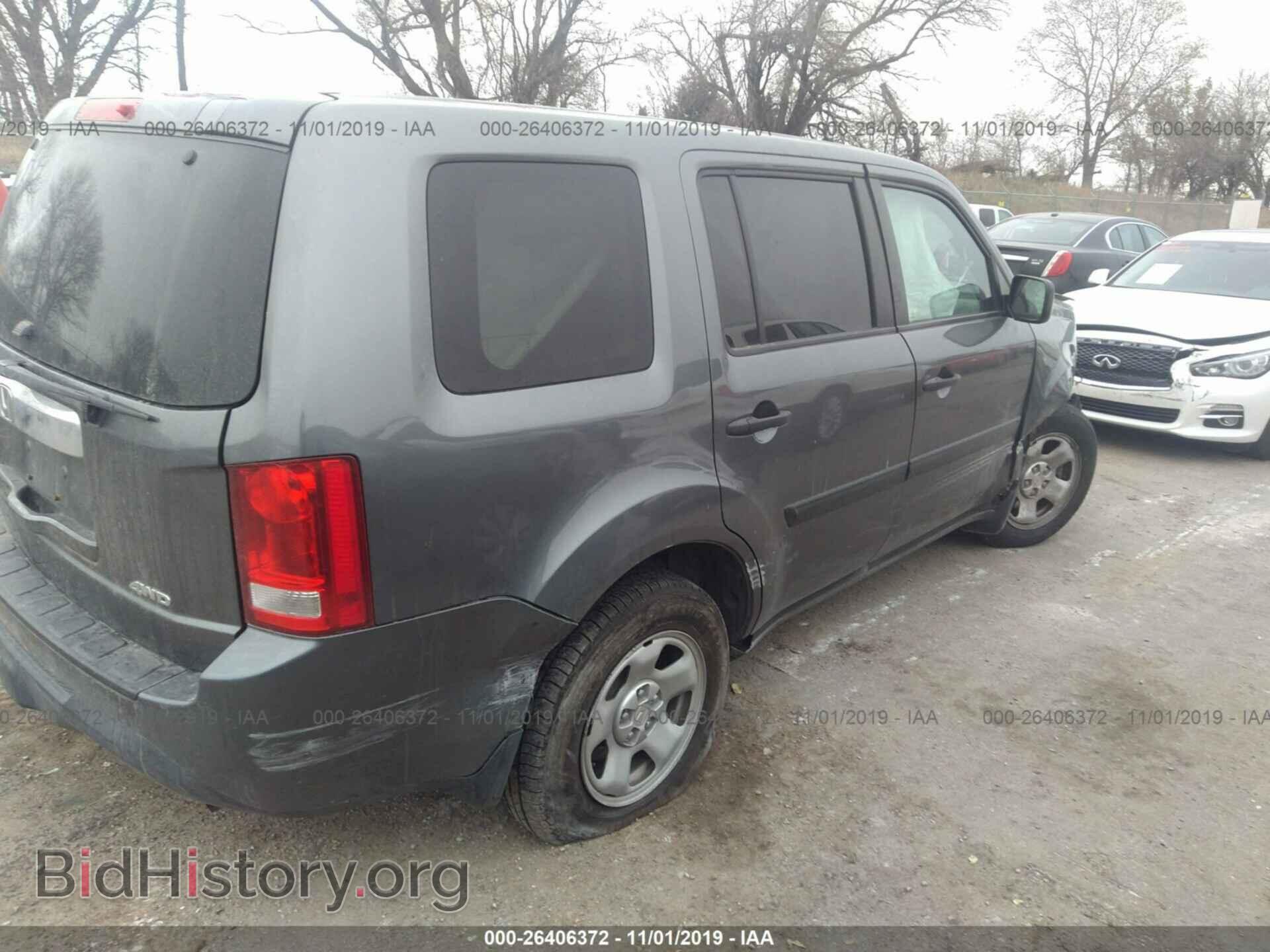 2012 HONDA PILOT - VIN: 5FNYF4H22CB071656 - Фото 4