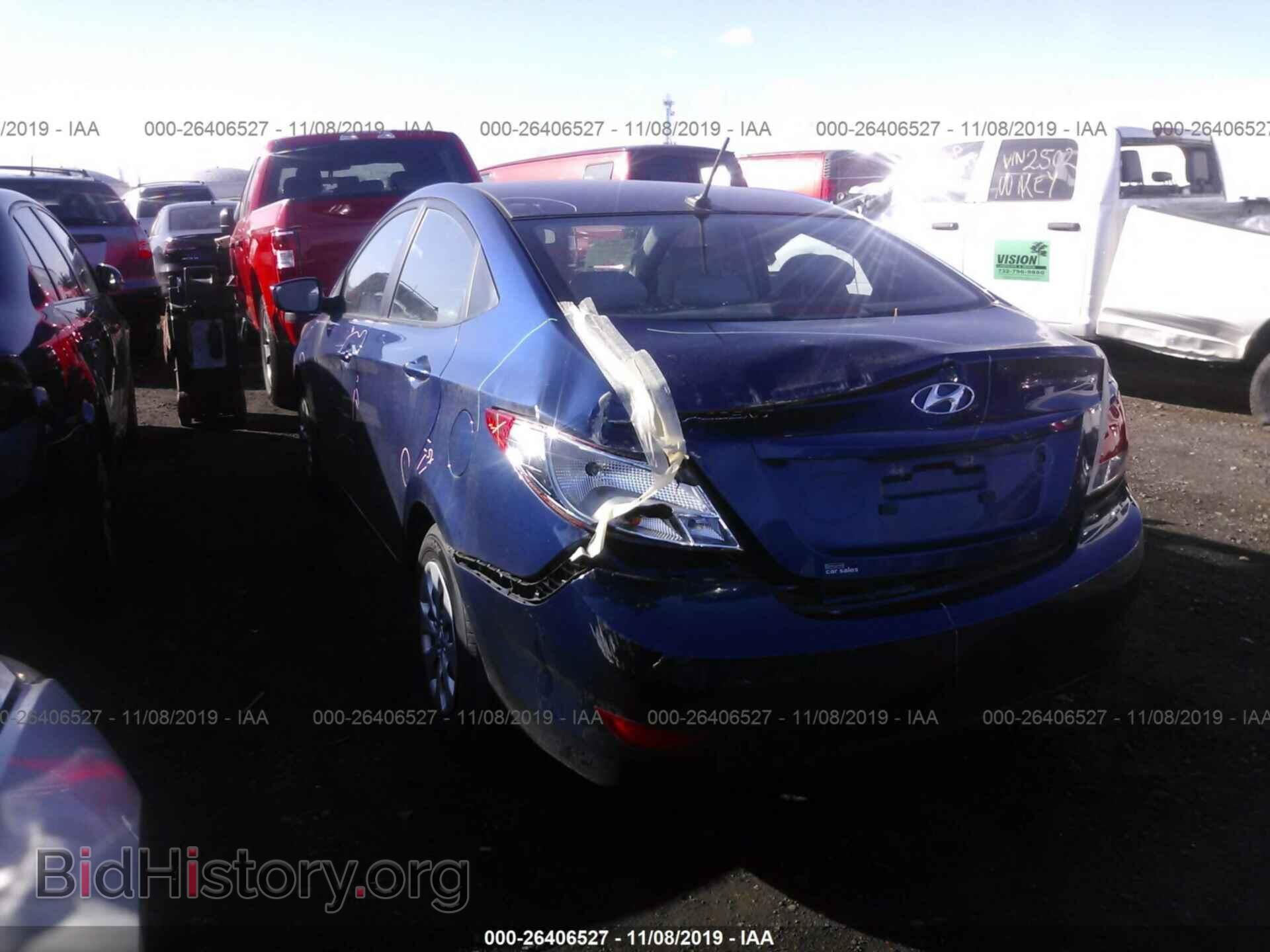2015 HYUNDAI ACCENT - VIN: KMHCT4AE5FU891972 - Фото 3